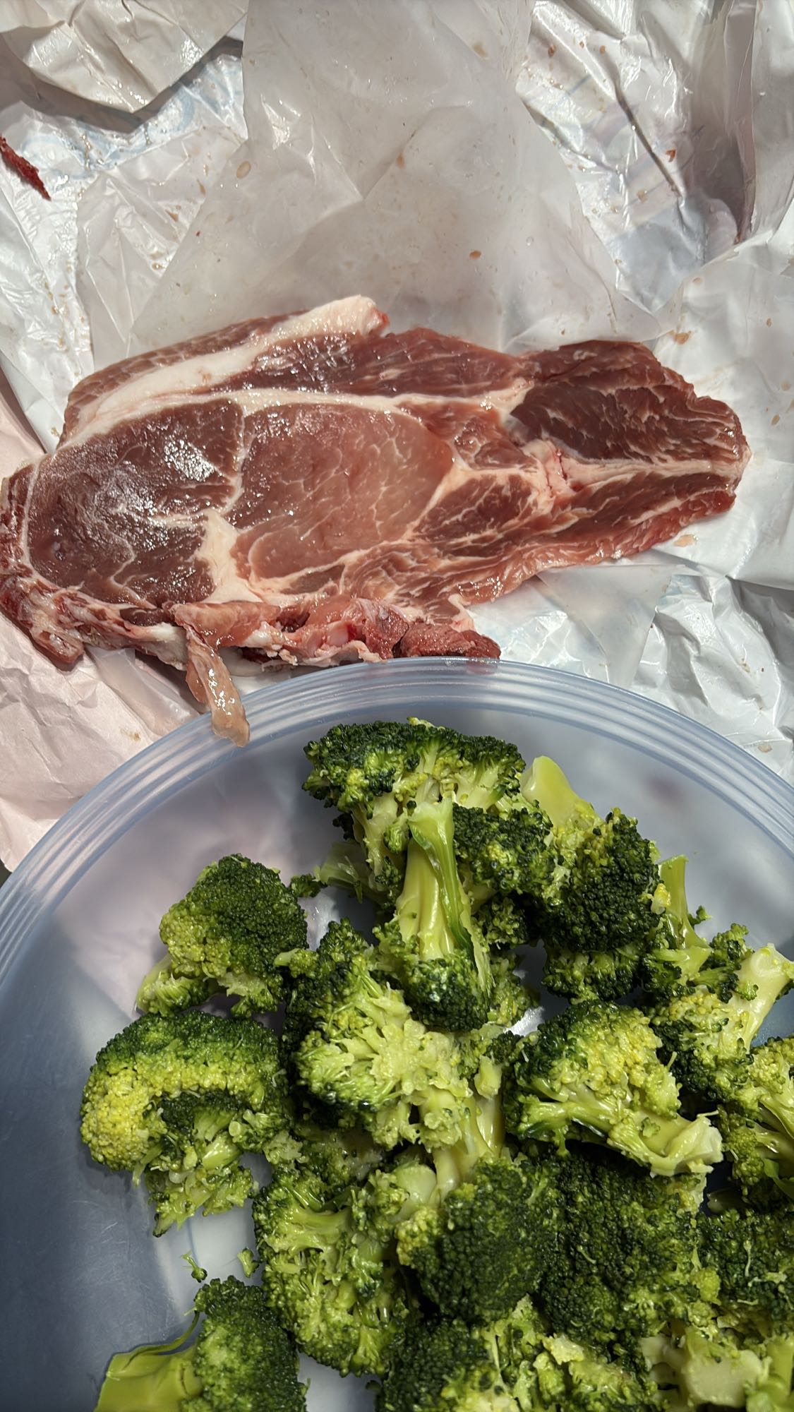 Steak with Broccoli