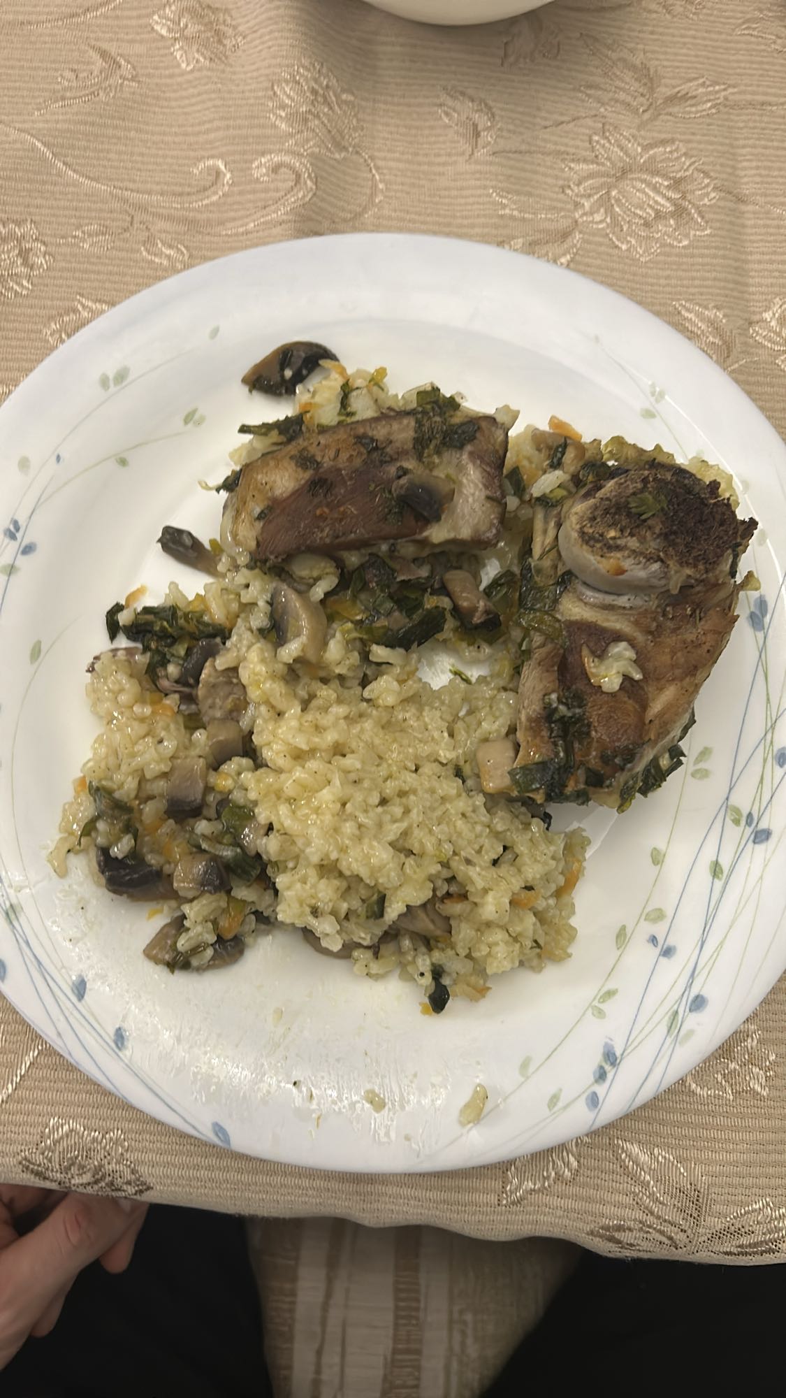 Herb Chicken with Rice