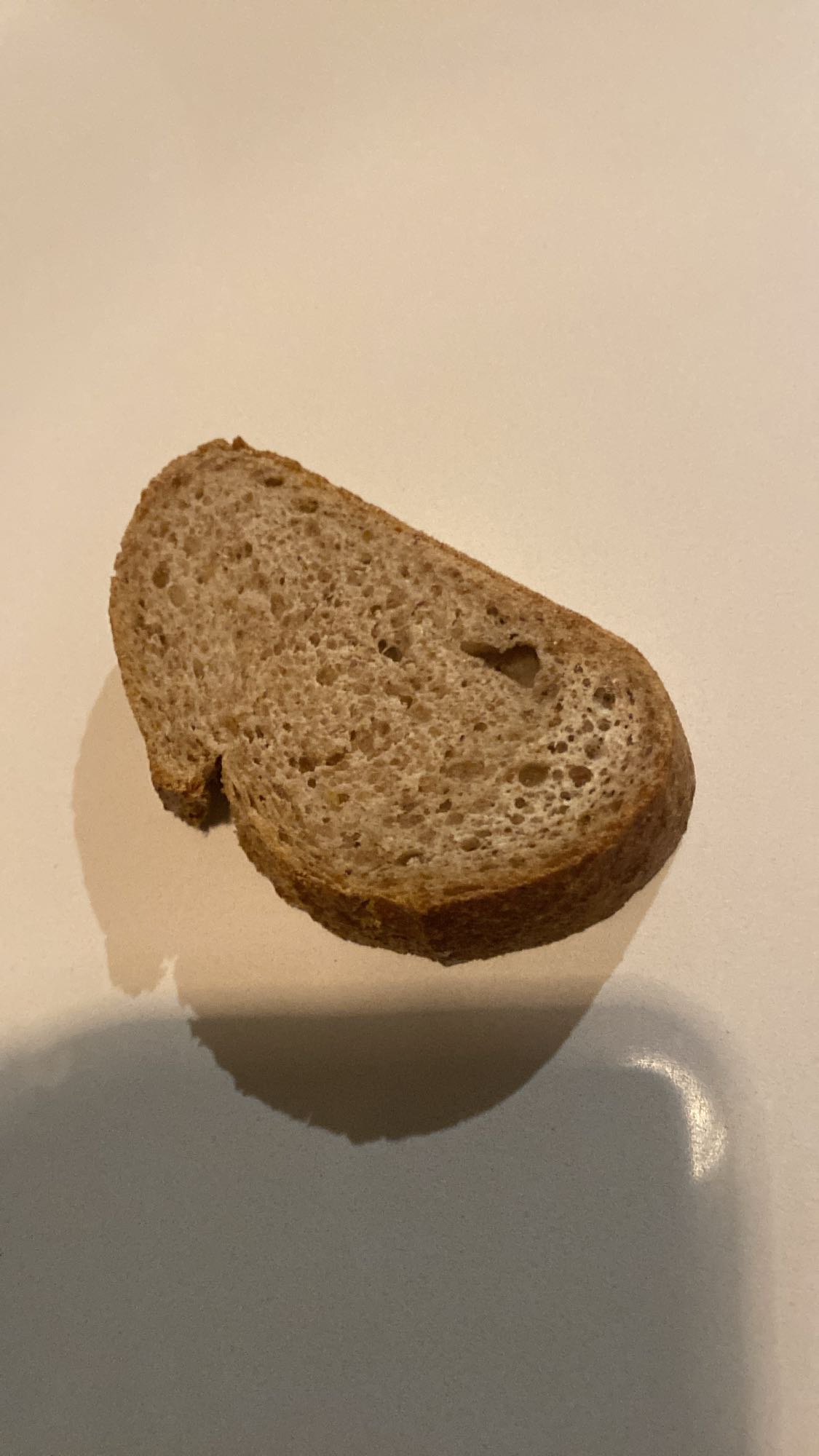 Tranche de pain complet