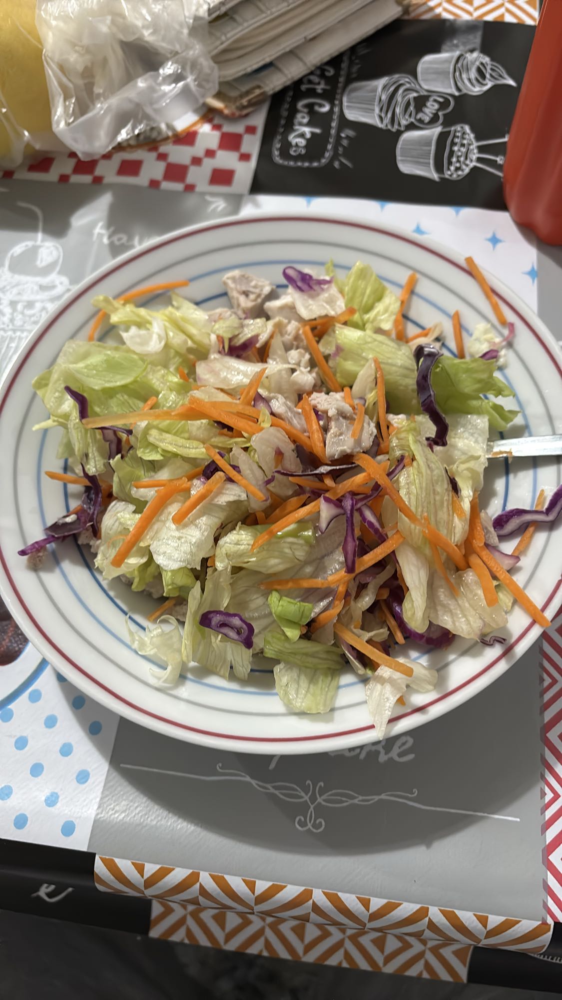 Ensalada de pollo