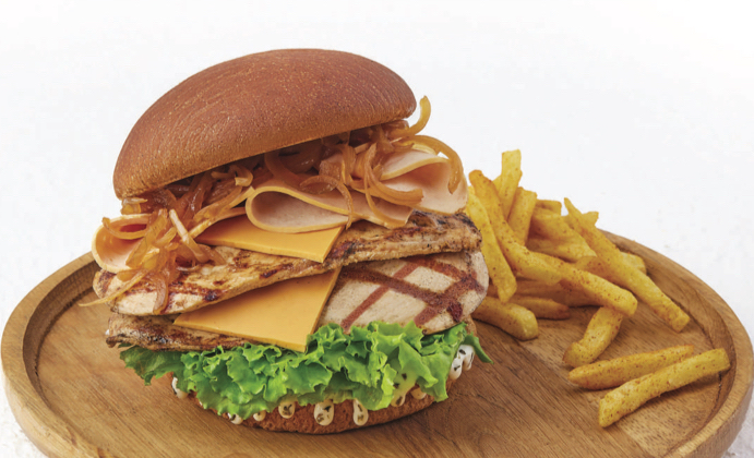 Grilled Chicken Burger