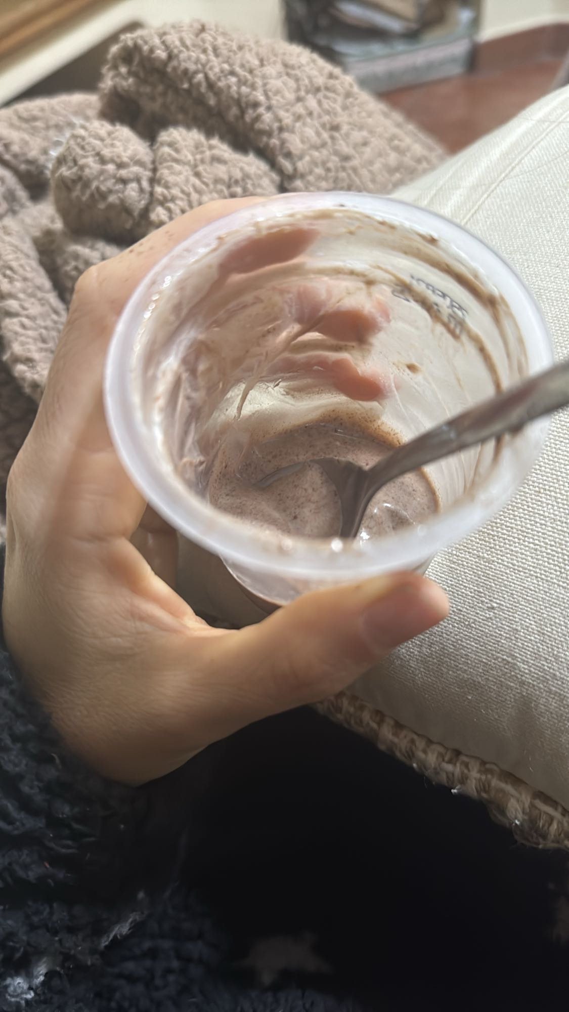 Yogur de chocolate