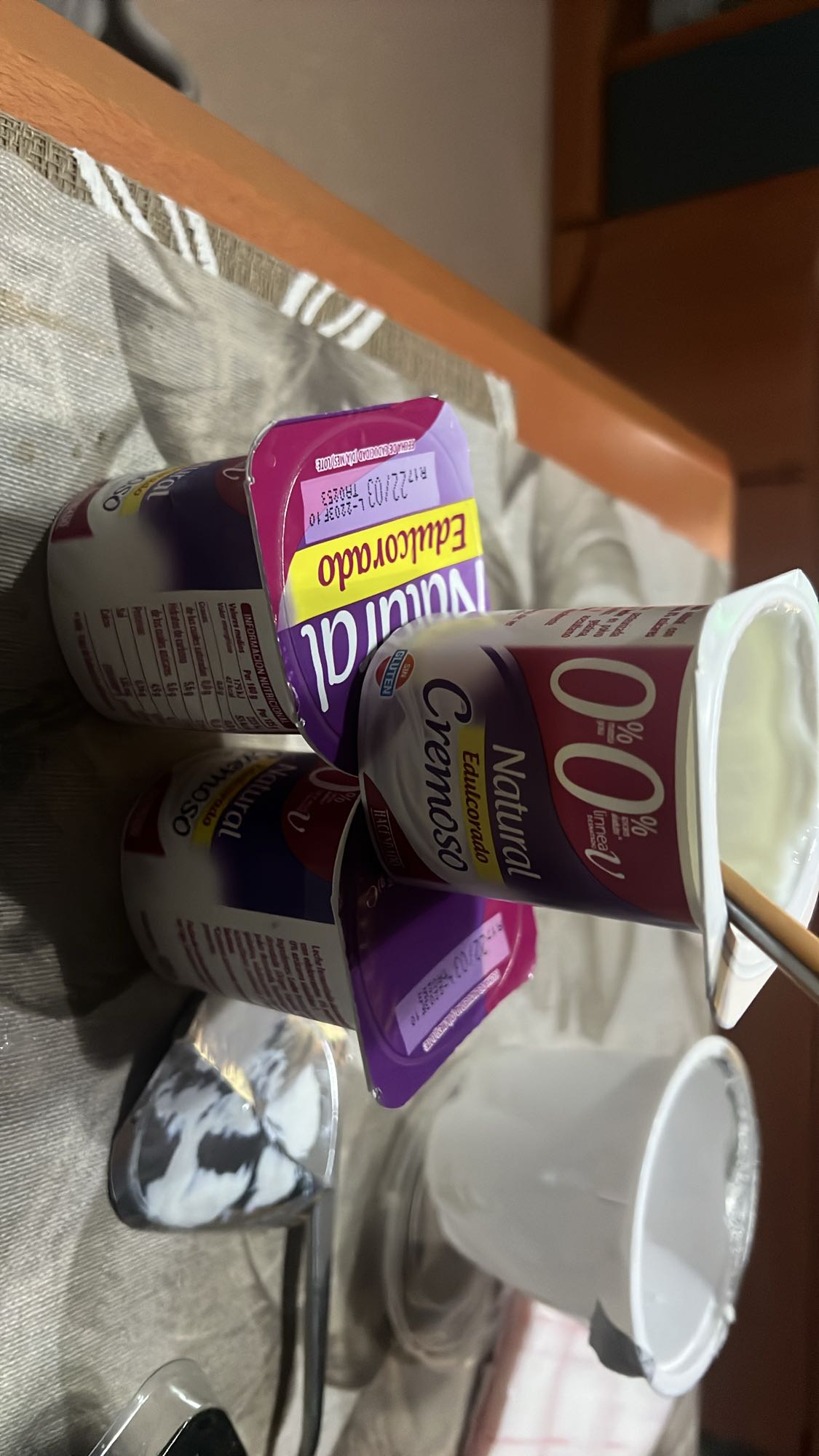 Yogur natural cremoso