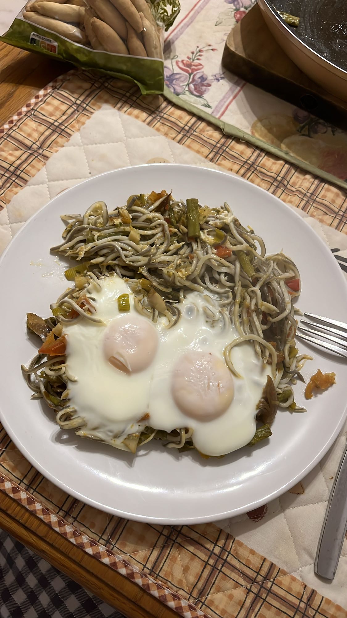 Gulas con huevos