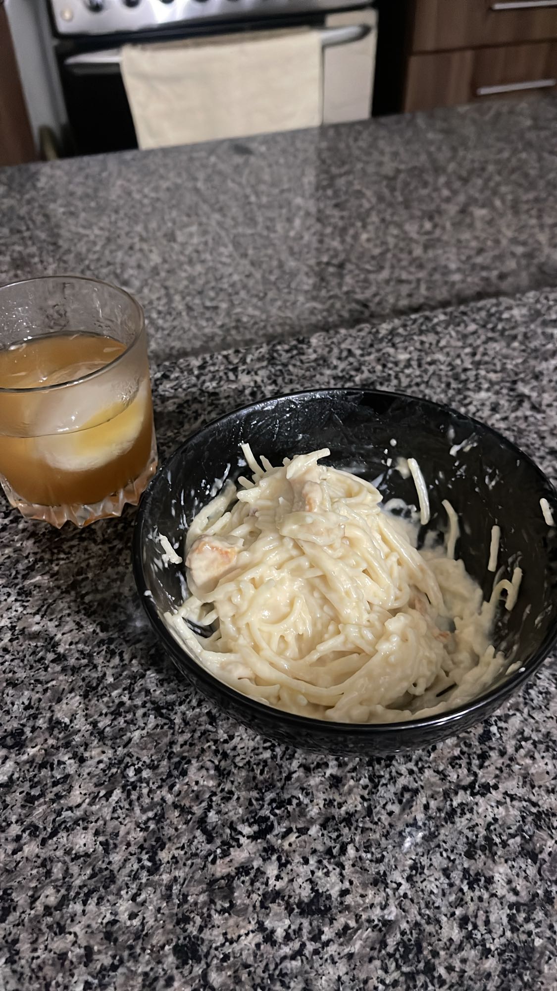 Pasta Alfredo con Pollo