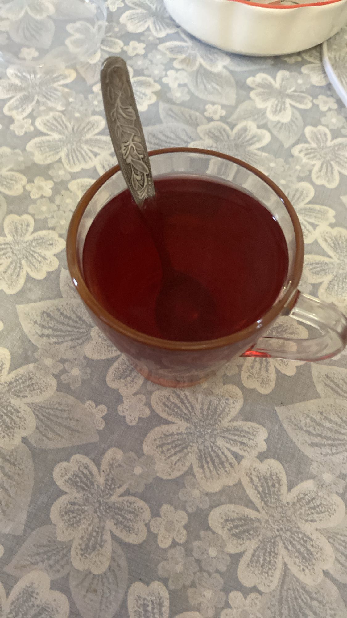 Чай с ягодами