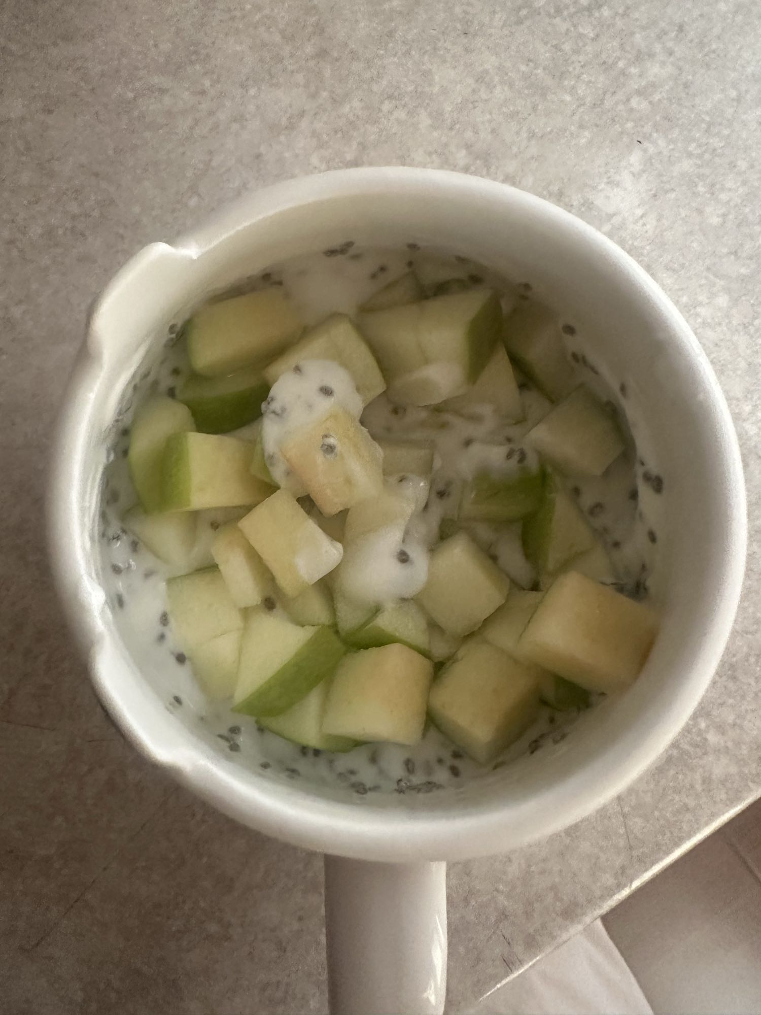 Apple Chia Yogurt