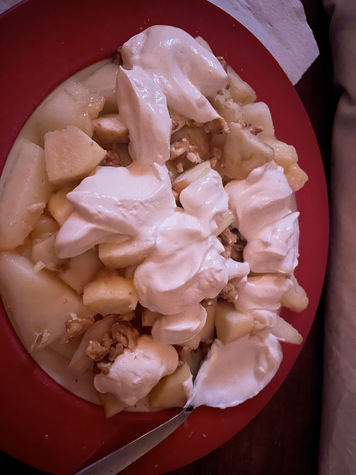 Apple Walnut Yogurt Bowl