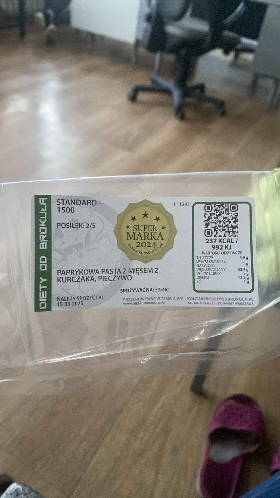 Paprykowa pasta z mięsem