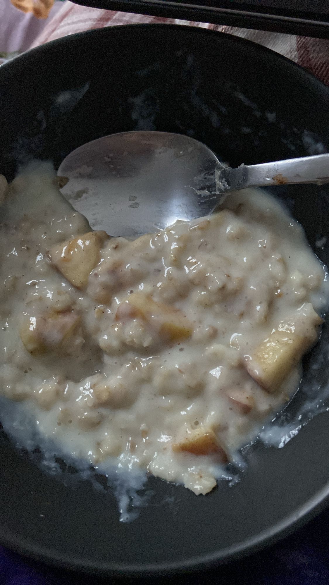 Owsianka z jabłkiem