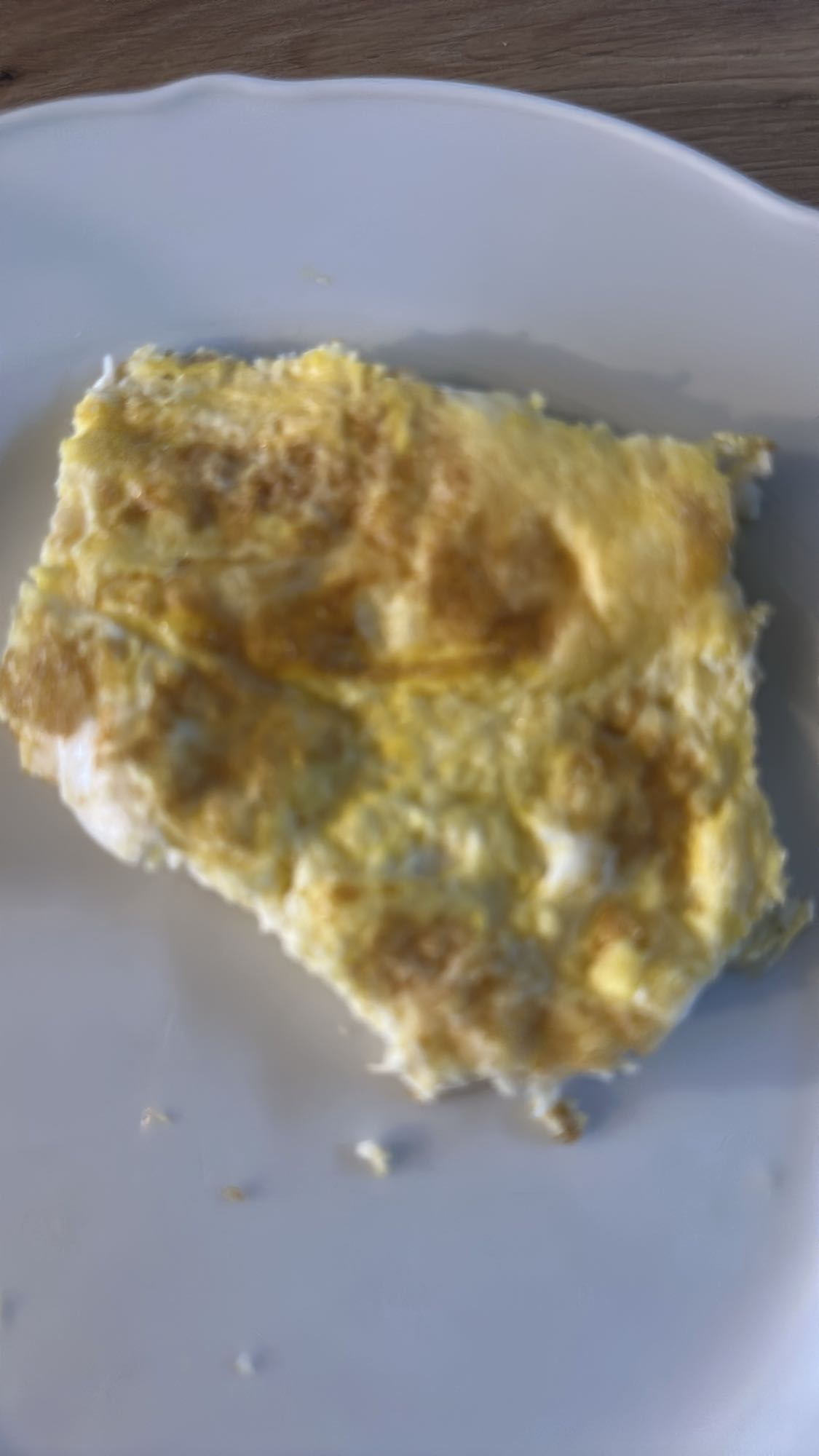 Omelette nature