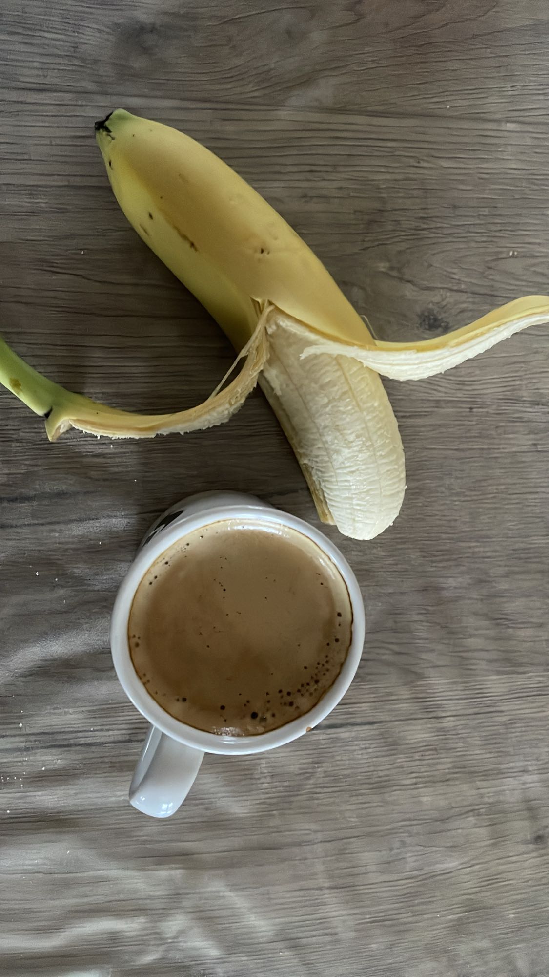 Banane et café