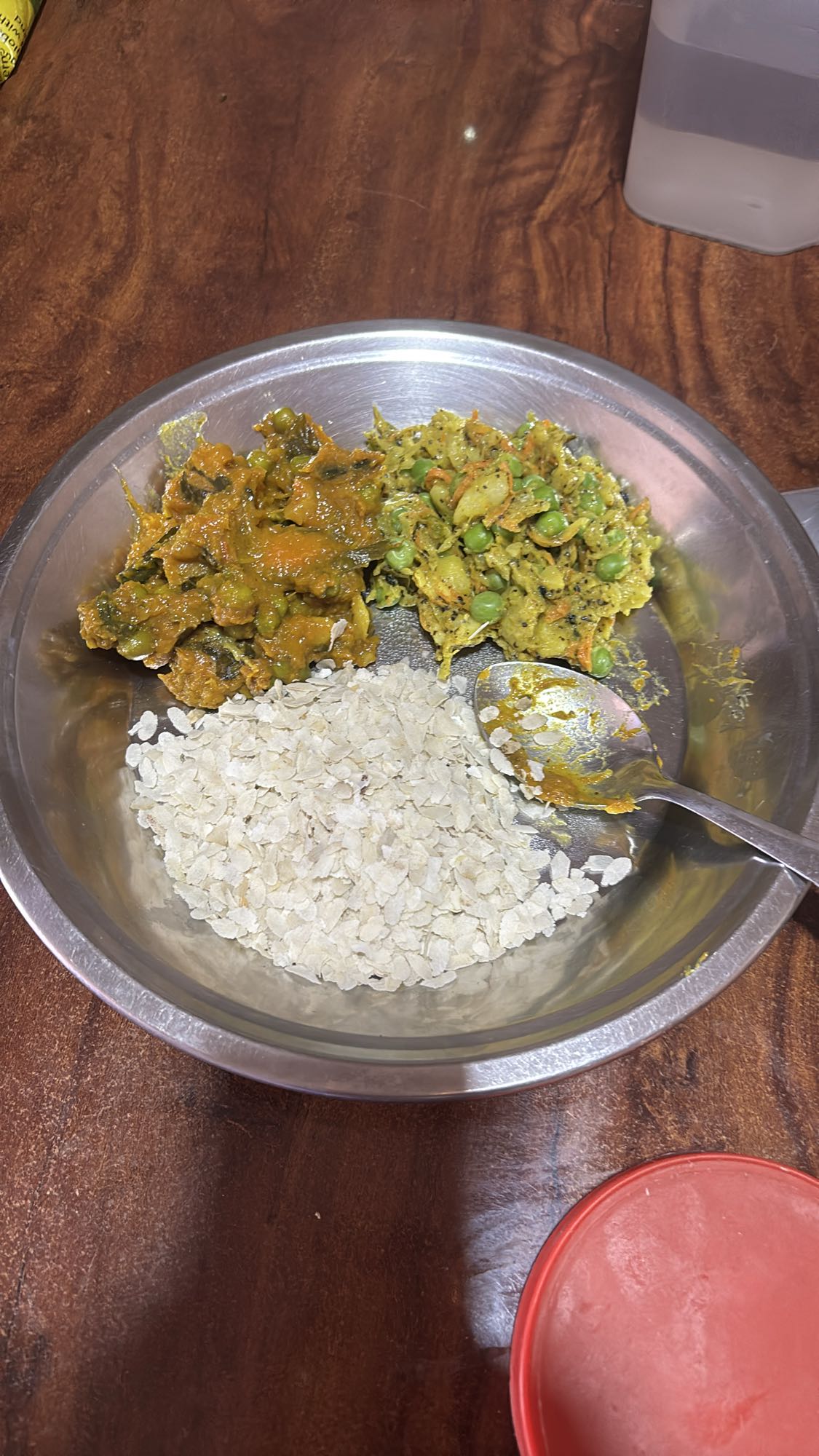 Flattened Rice with Veggies