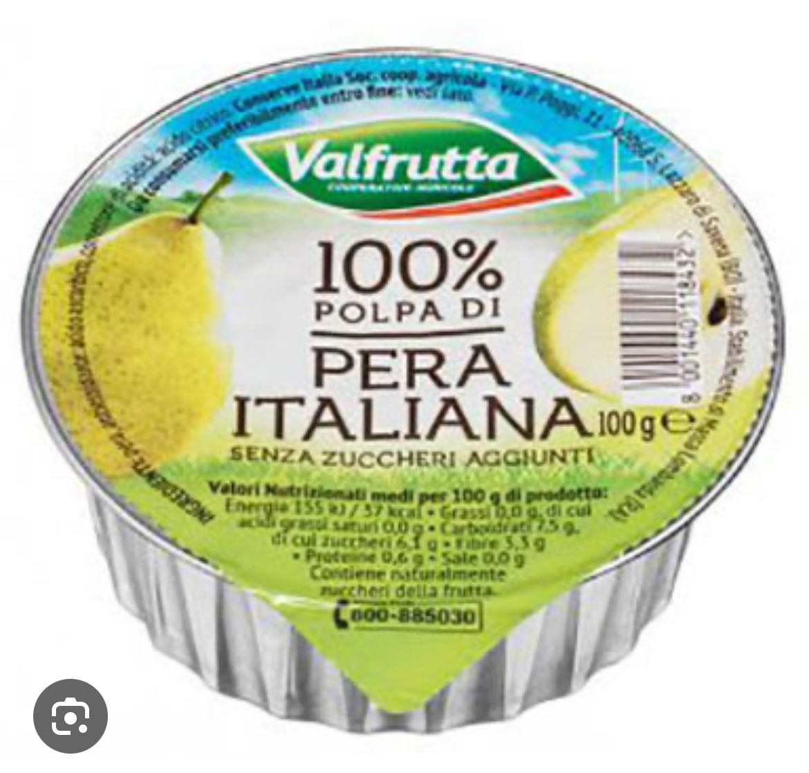 Polpa di Pera Italiana