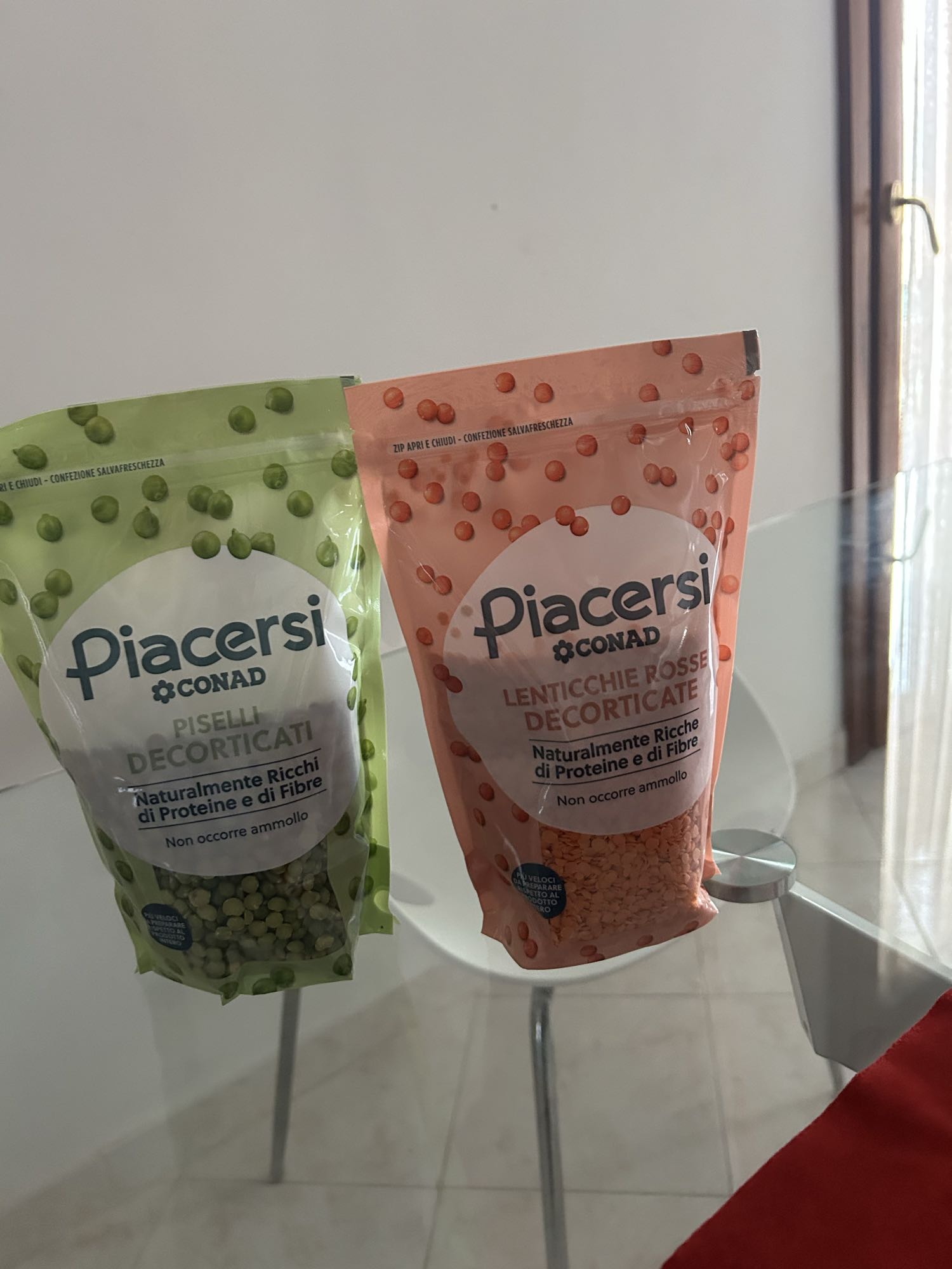 Decorticated Peas and Lentils