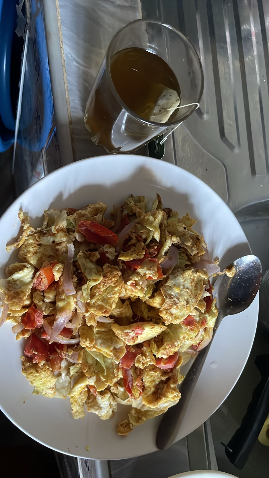 Scrambled Eggs with Veggies