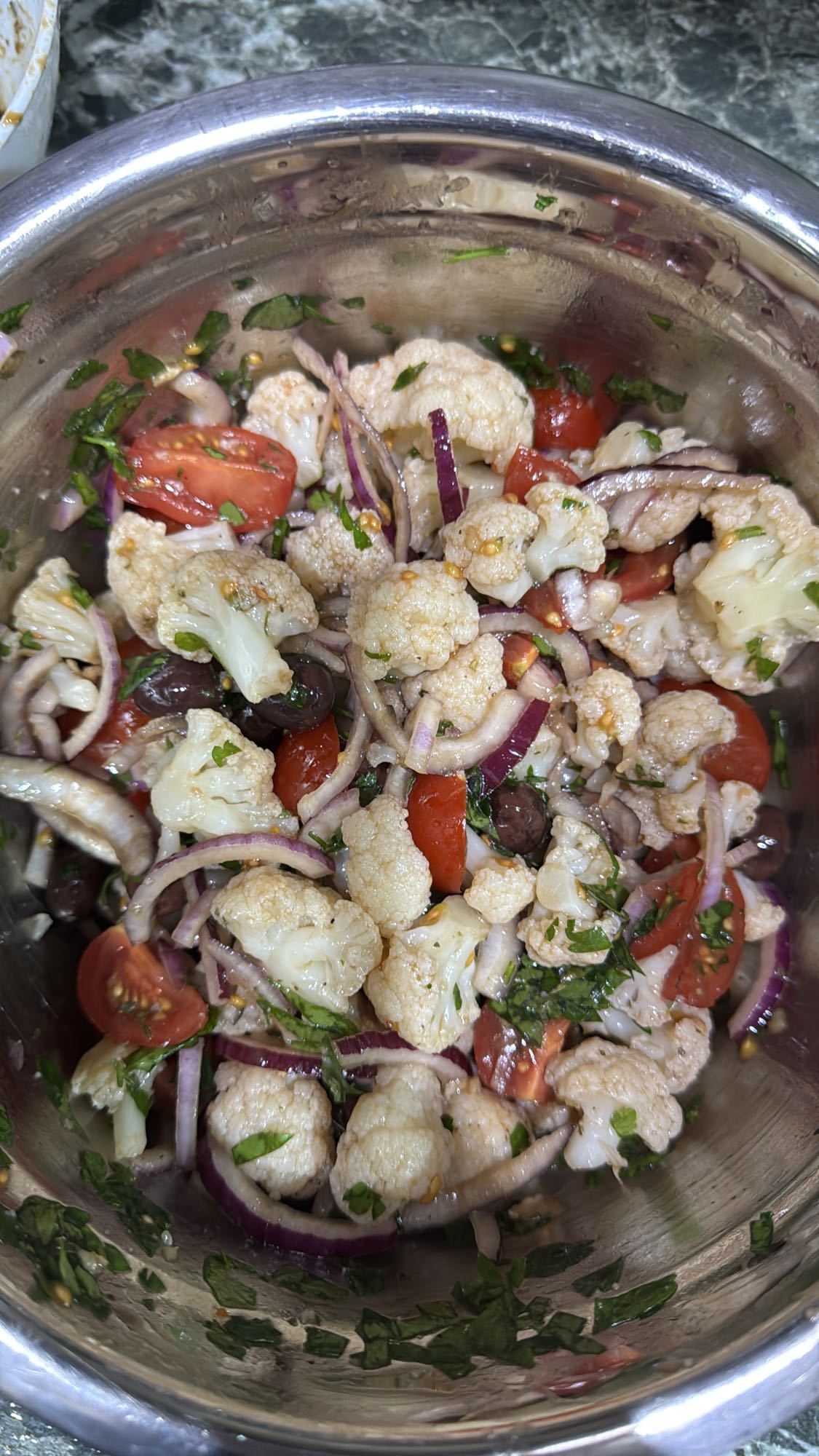 Ensalada de coliflor