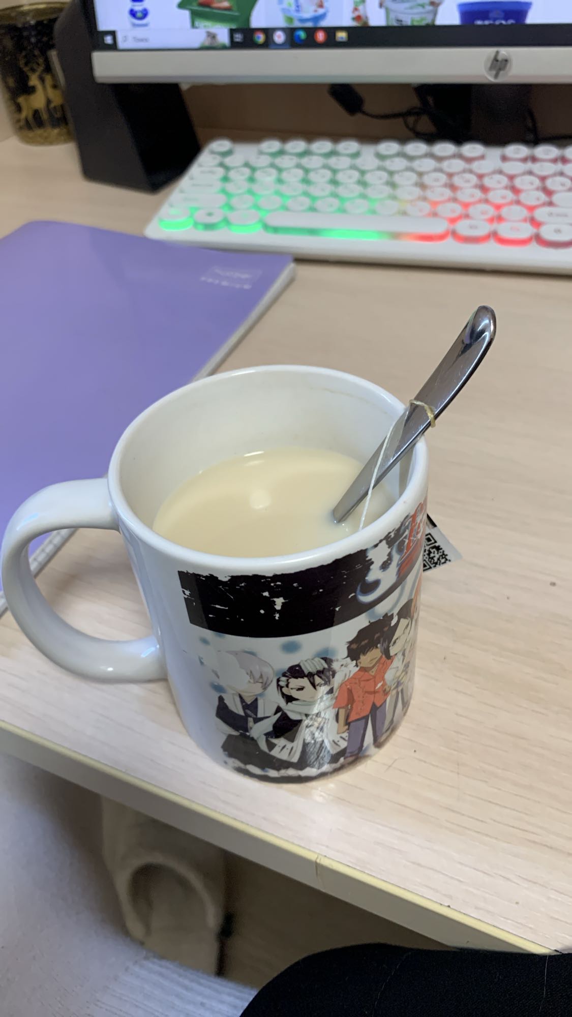 Чай с молоком