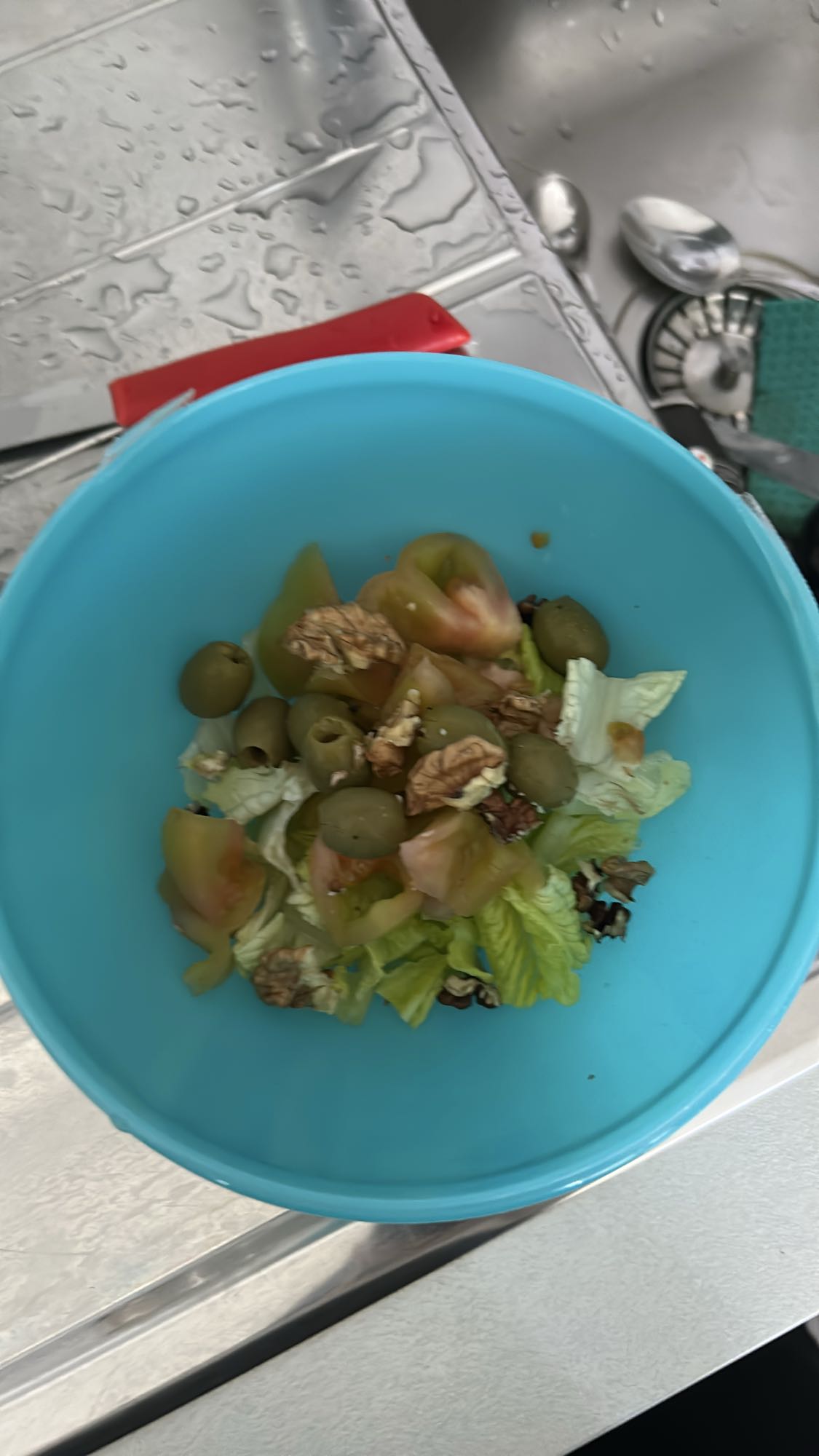 Green Salad with Nuts
