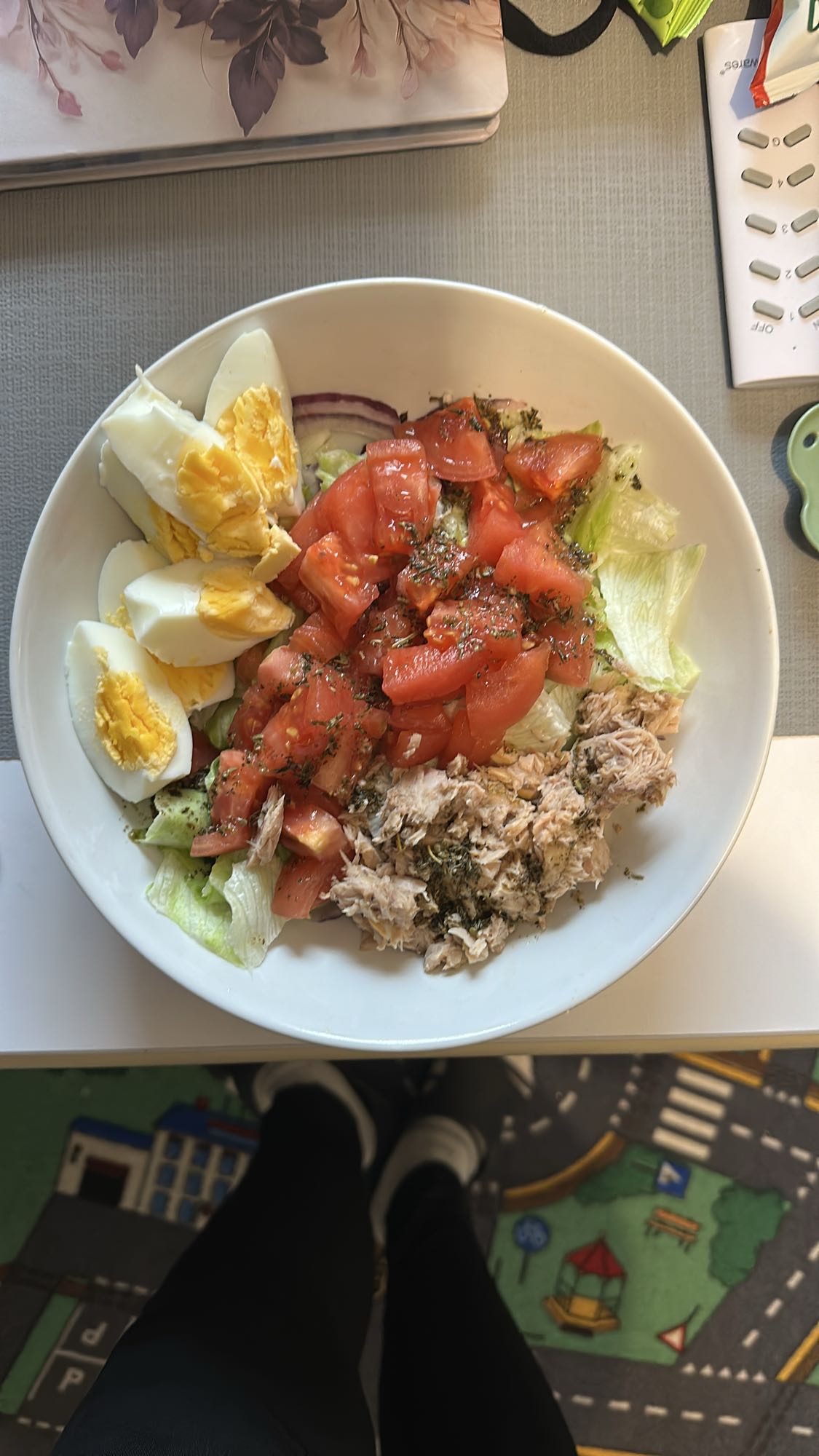 Sałatka z tuńczykiem