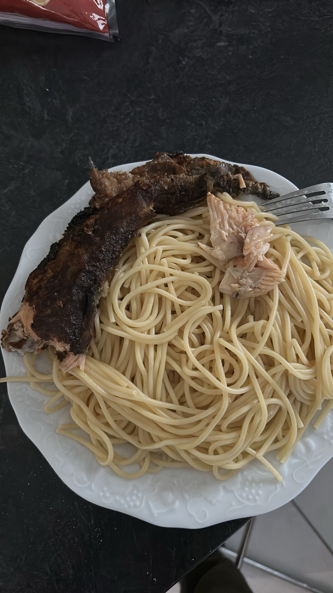 Spaghetti au poisson