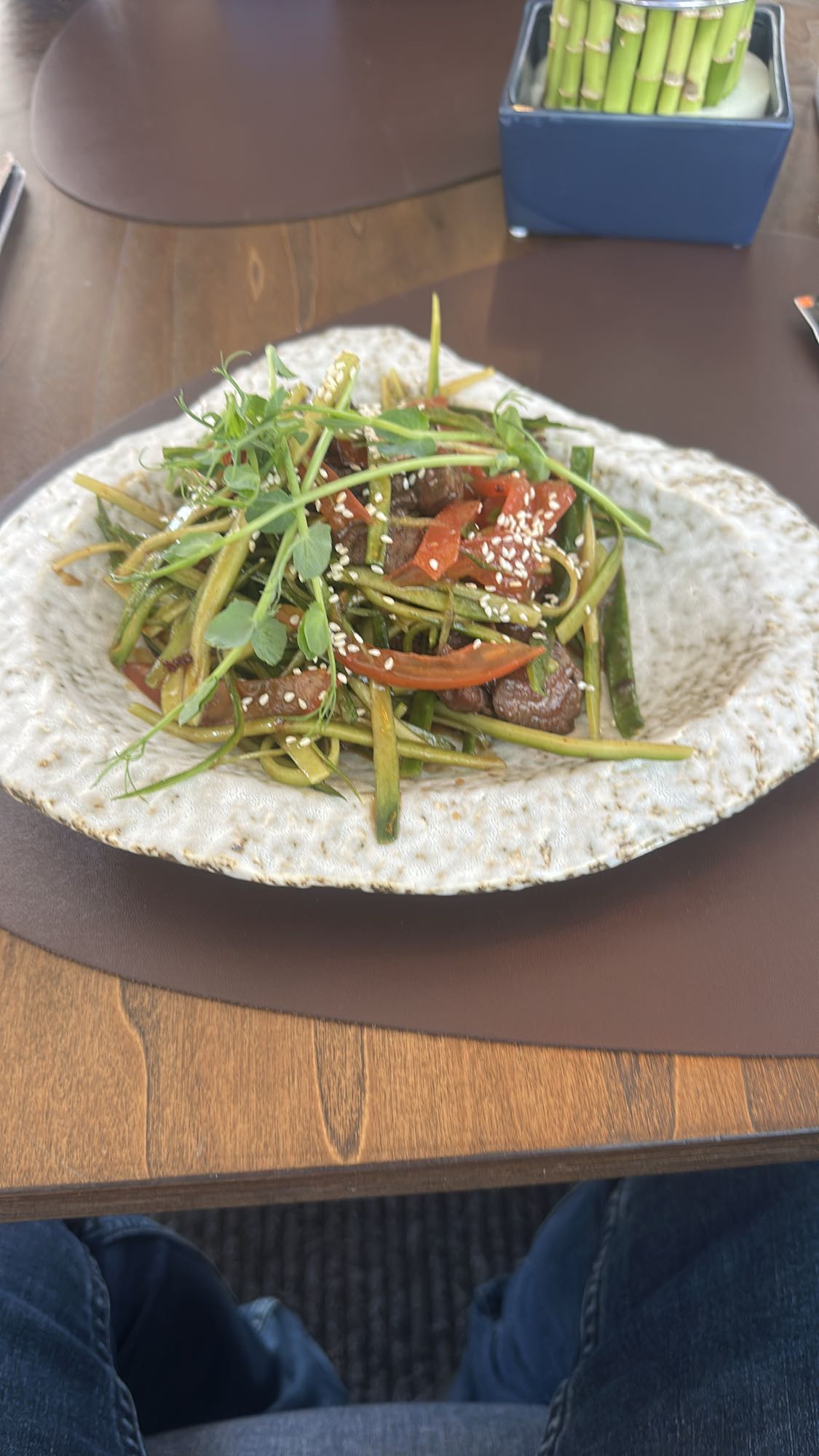 Beef and Veggie Wrap