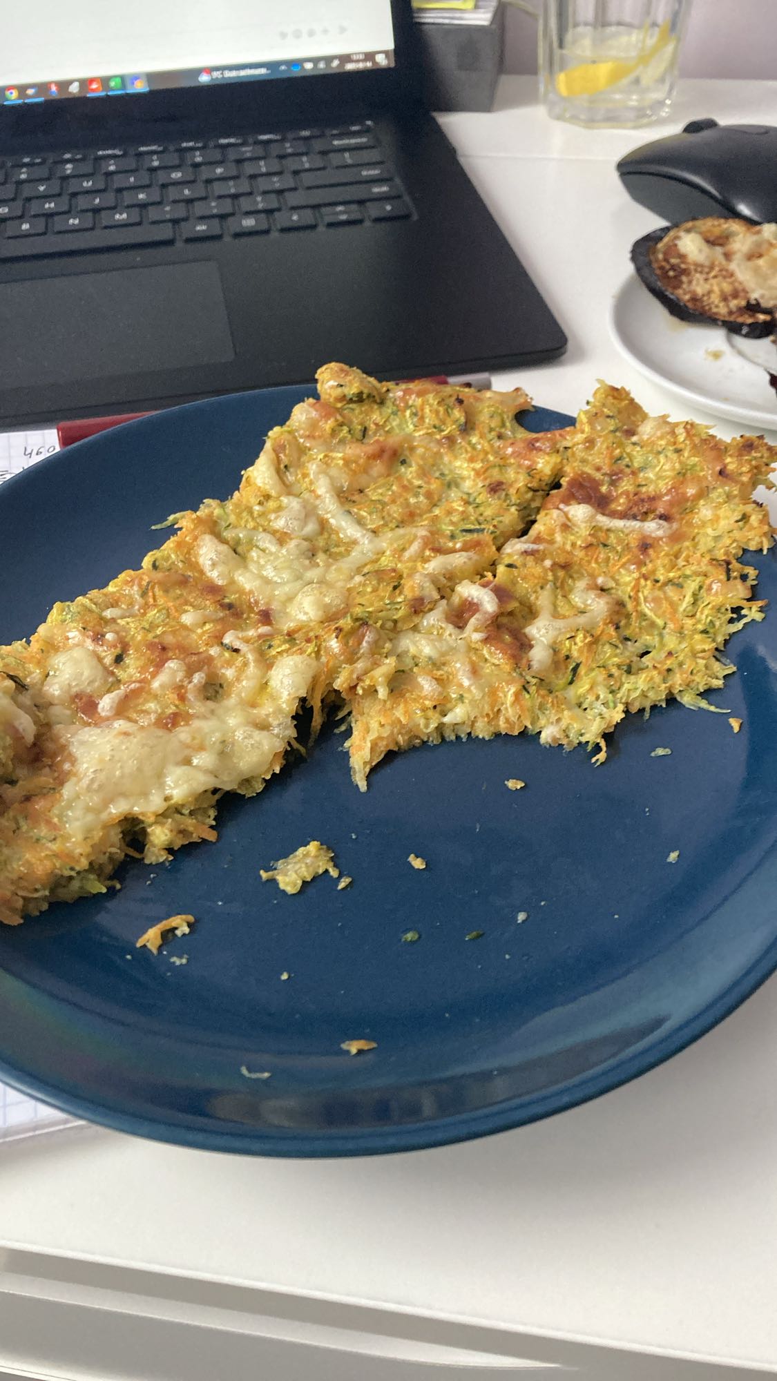 Placki cukiniowe z serem