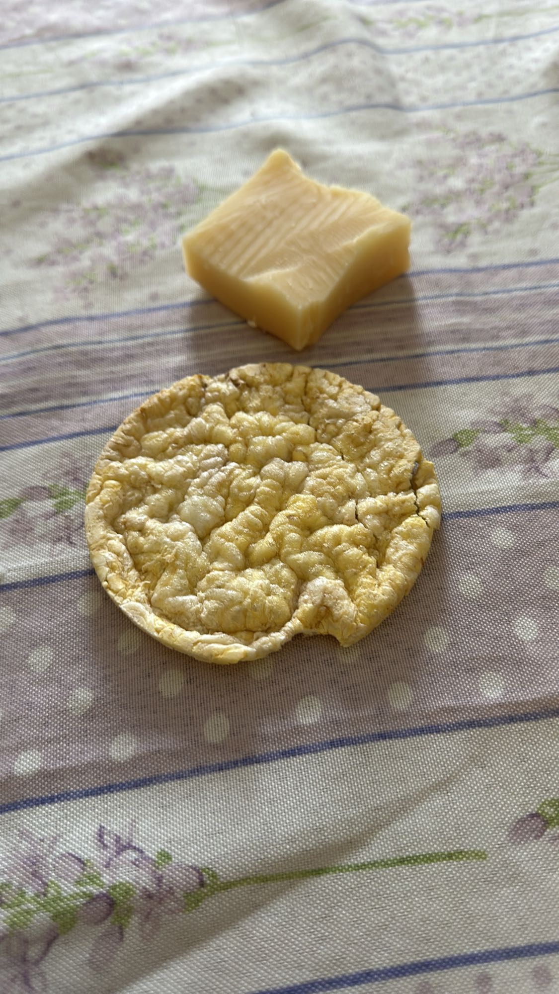 Rice Cake with Cheese