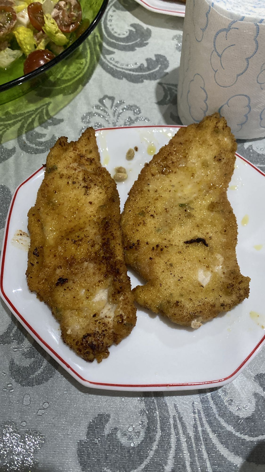 Milanesa de pollo