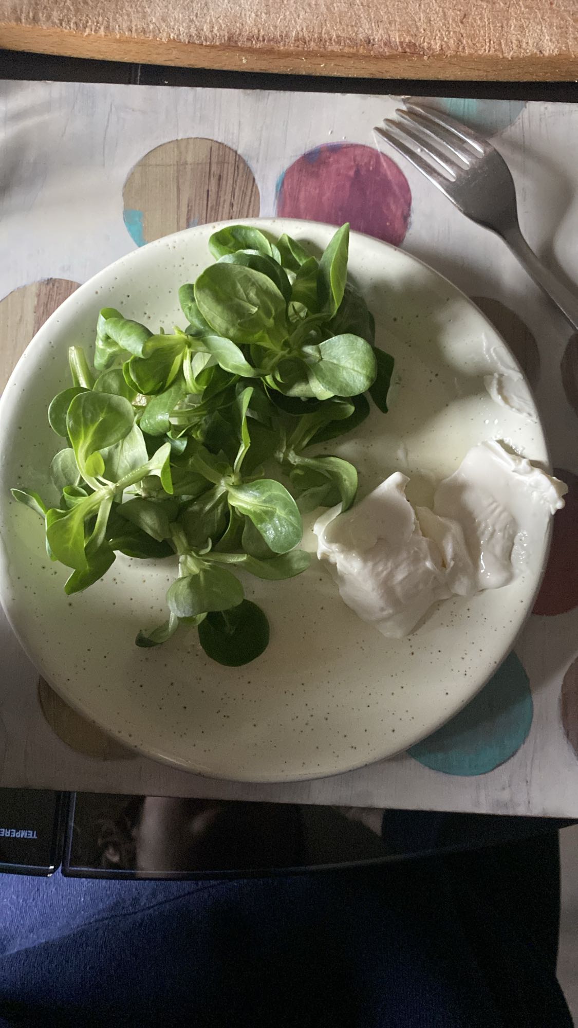 Salad with Cream Cheese