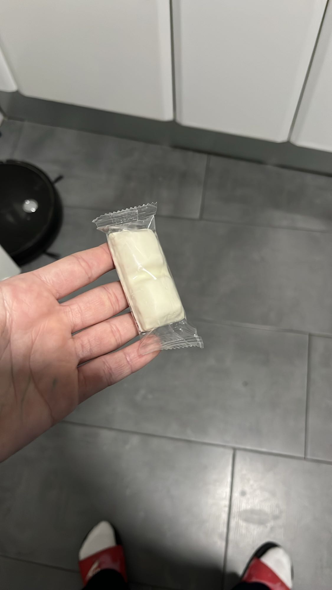 Dulce recubierto de chocolate