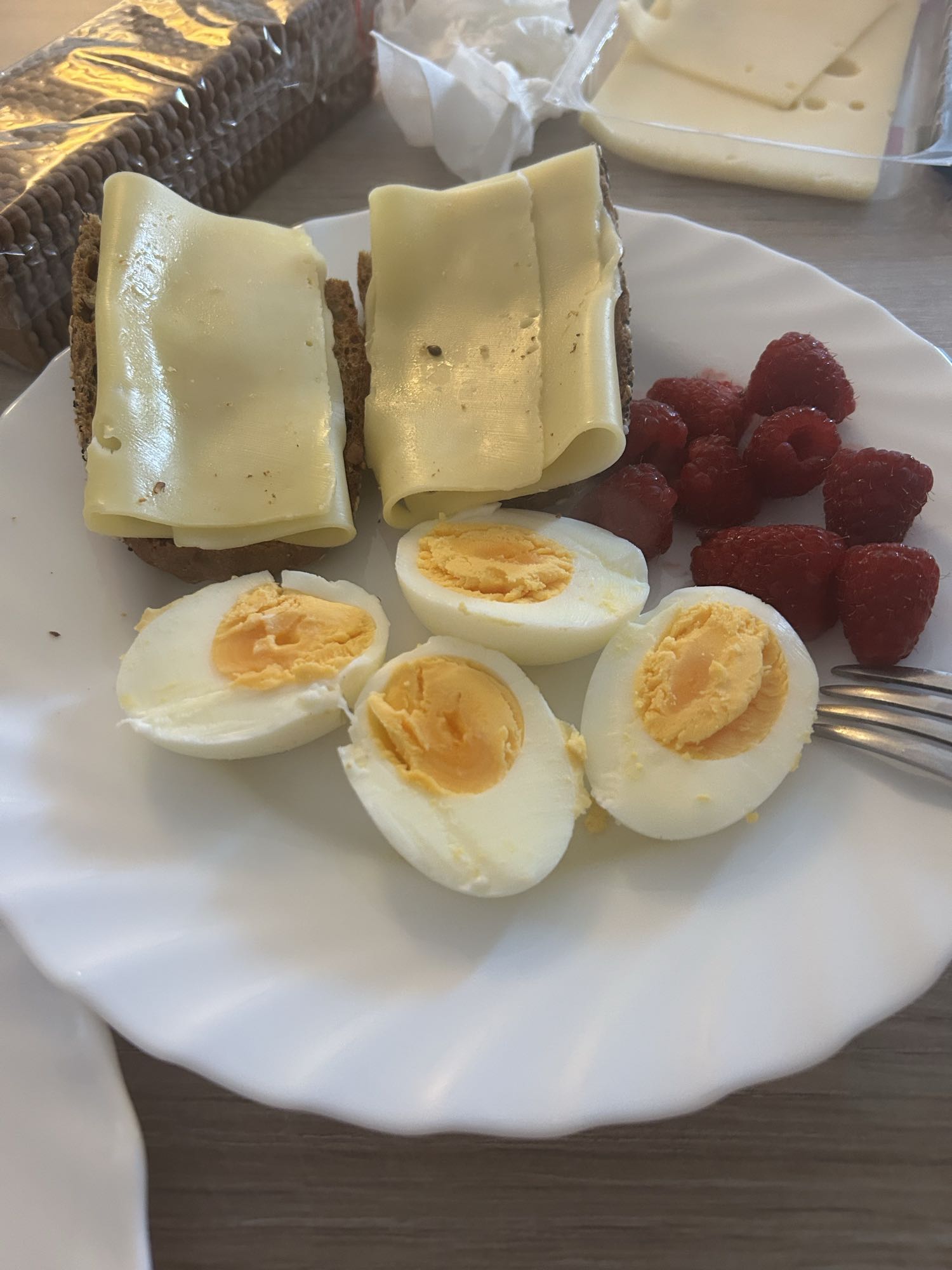 Cheese and Egg Breakfast