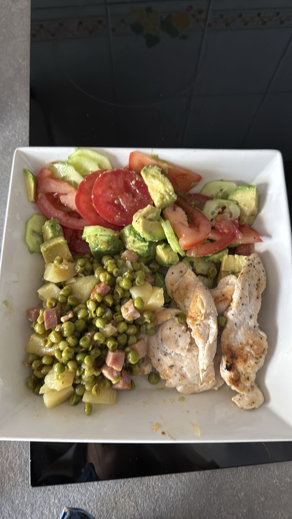 Ensalada con pollo
