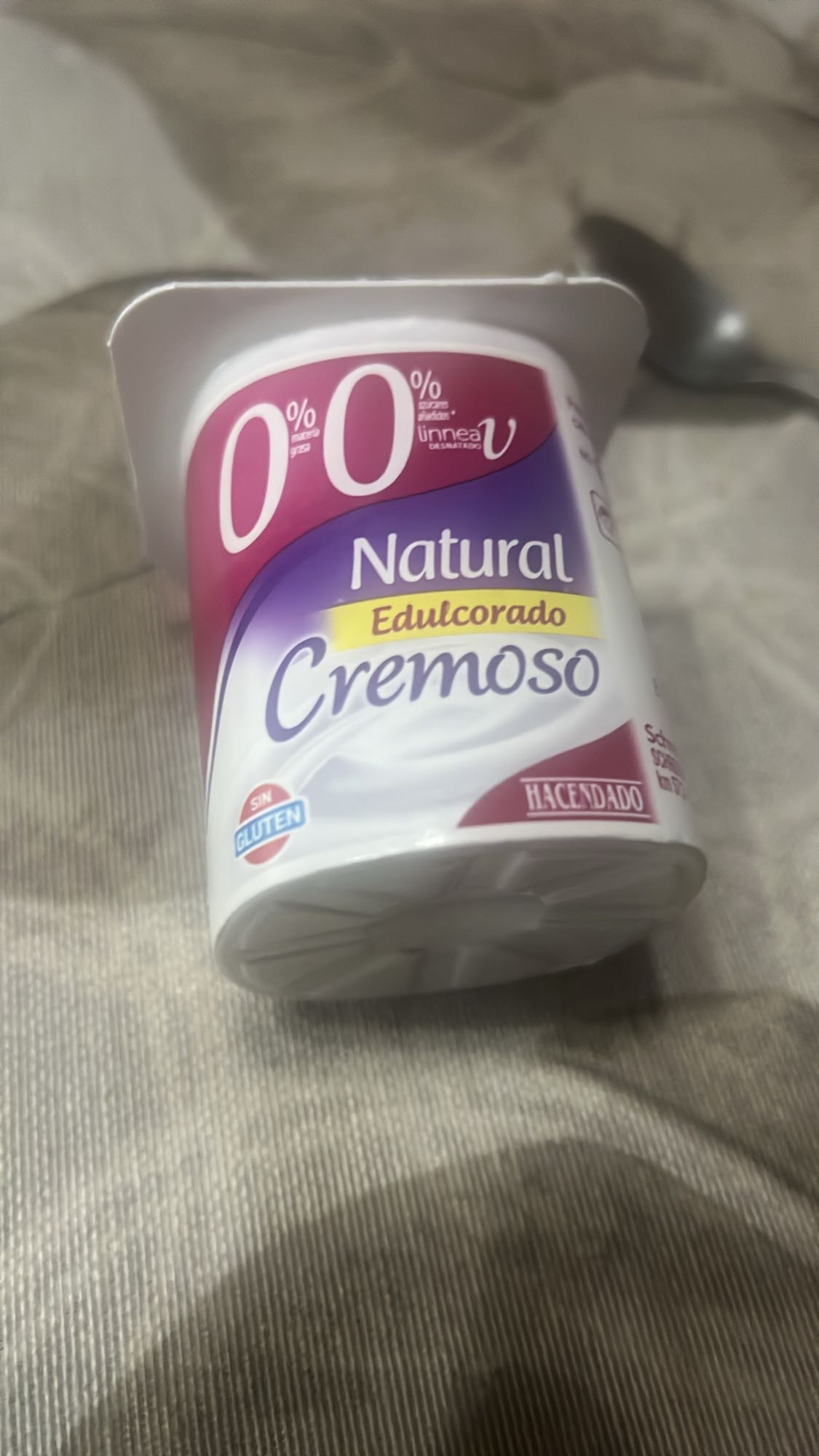 Yogur natural cremoso