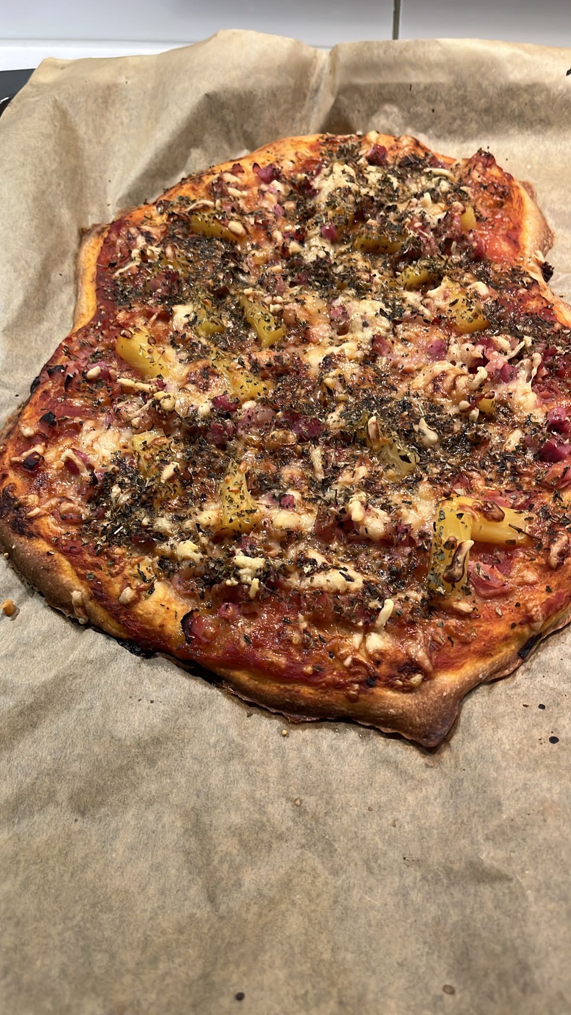 Hemlagad pizza