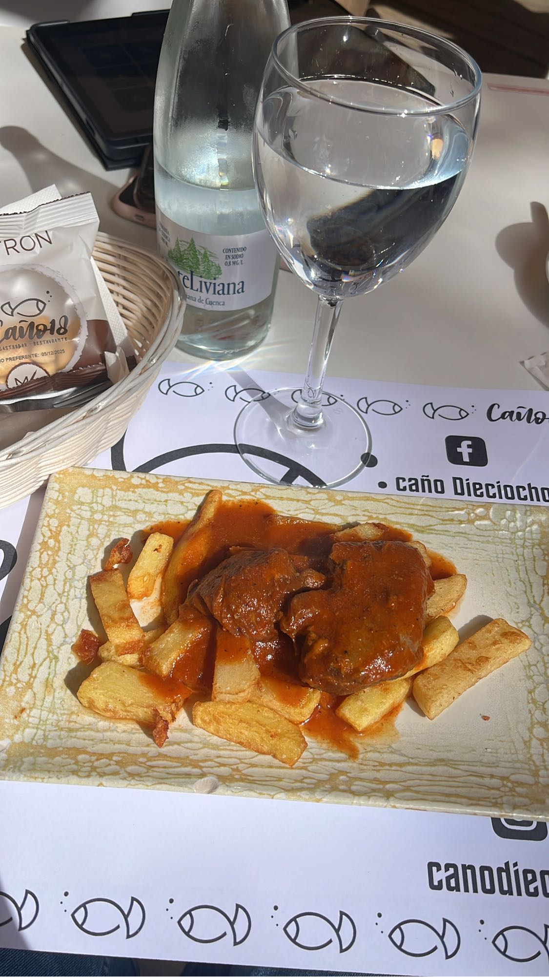 Carne guisada con patatas