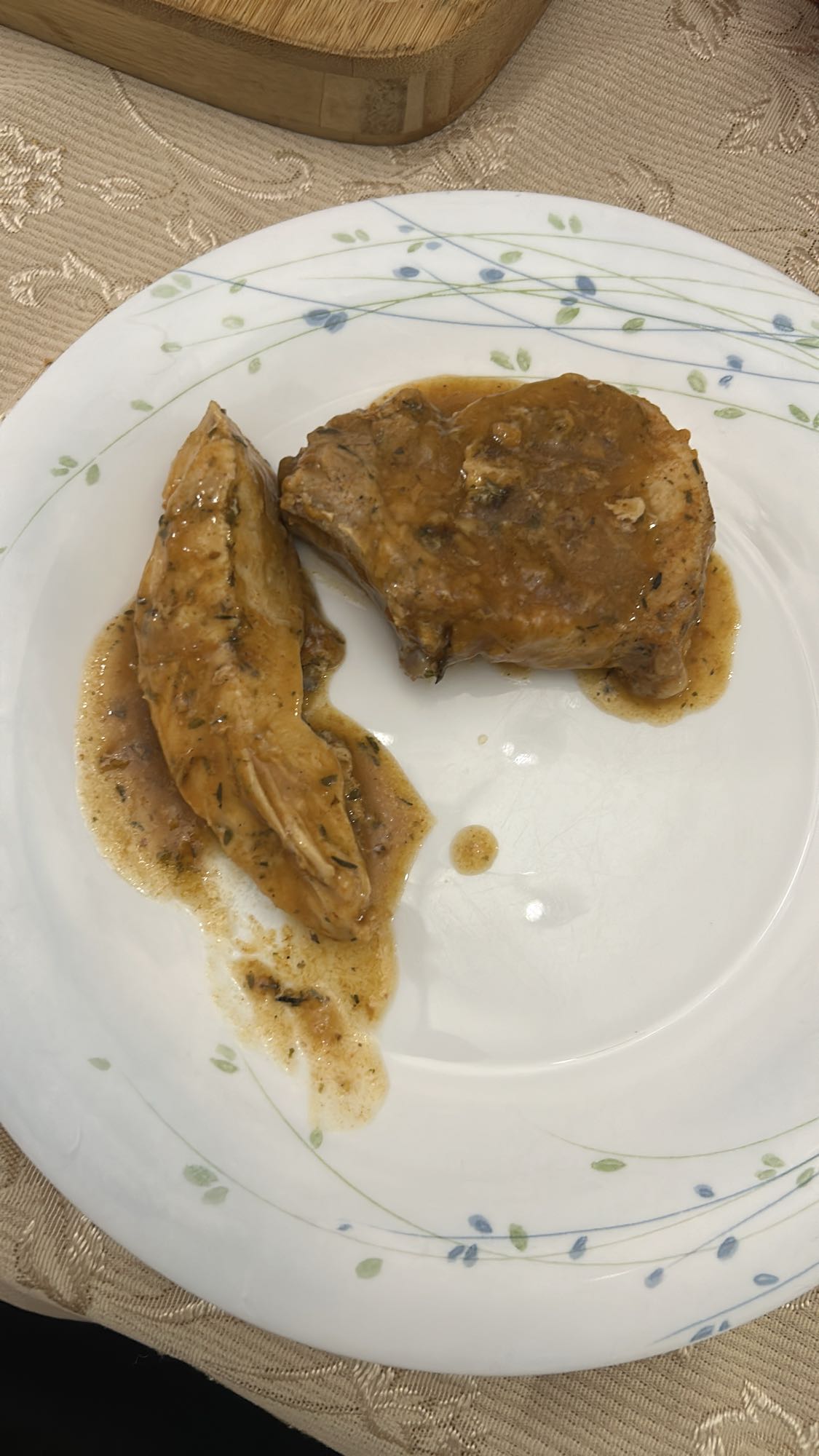 Braised Pork and Chicken