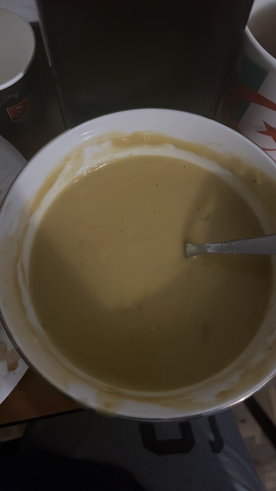 Soupe de pommes de terre