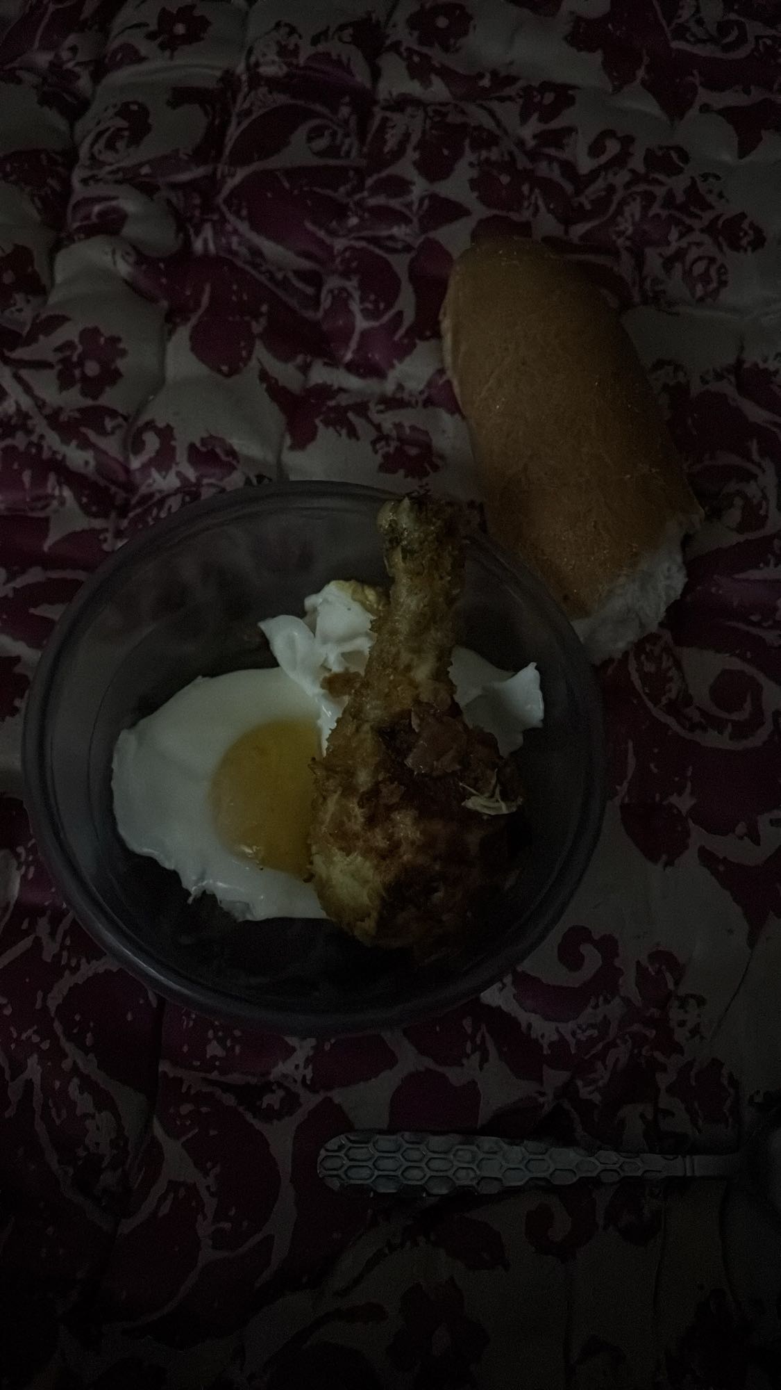 Fried Chicken with Egg