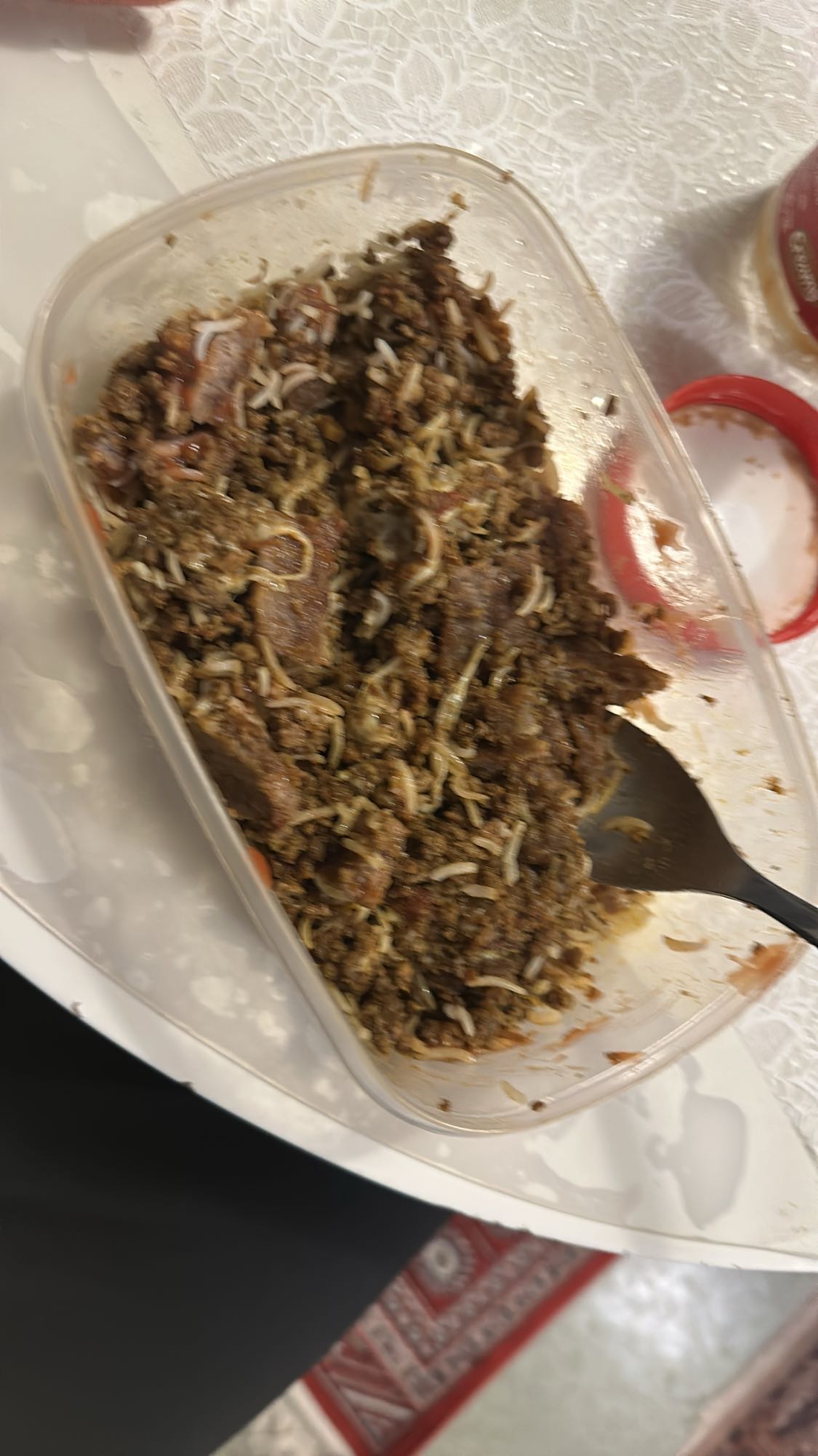 Kryddig köttfärs med ris