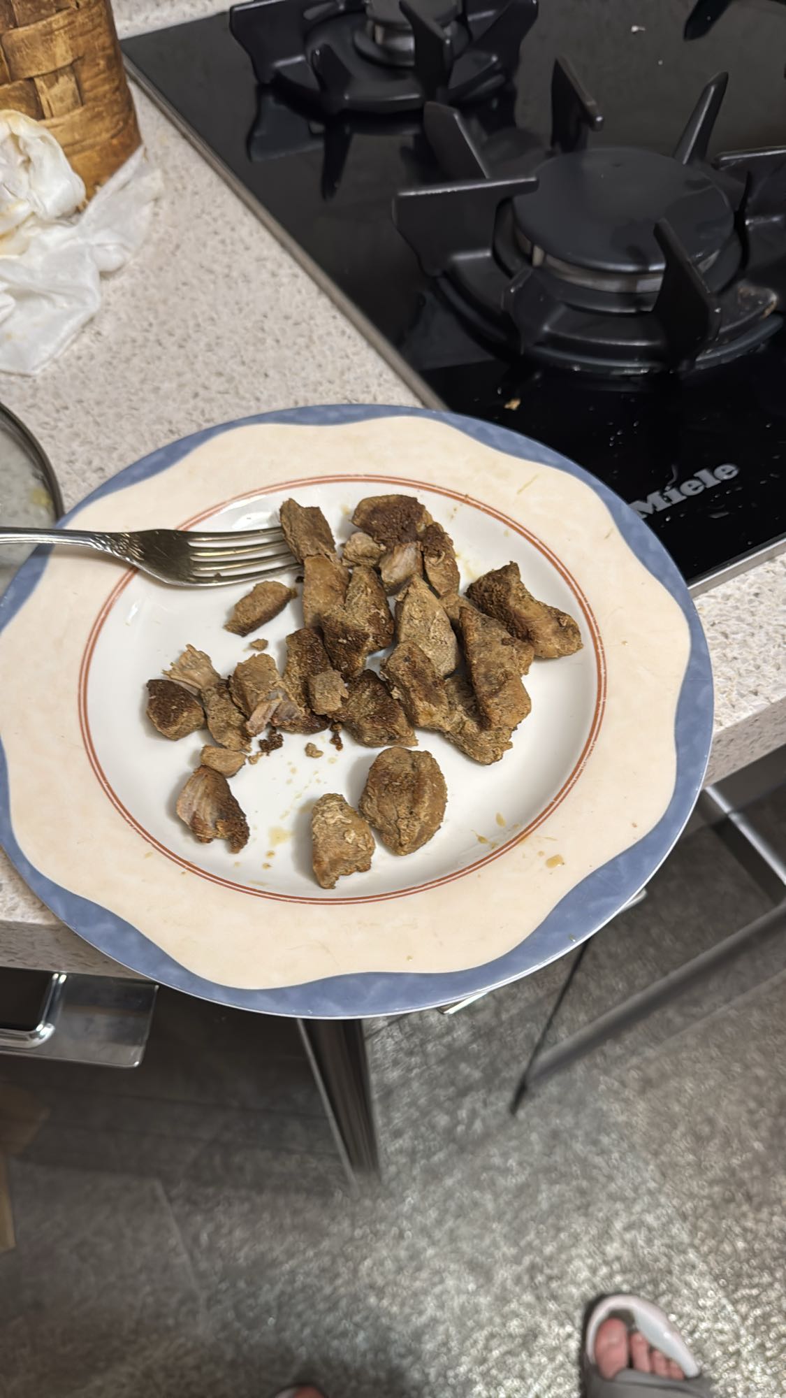 Жареная печень