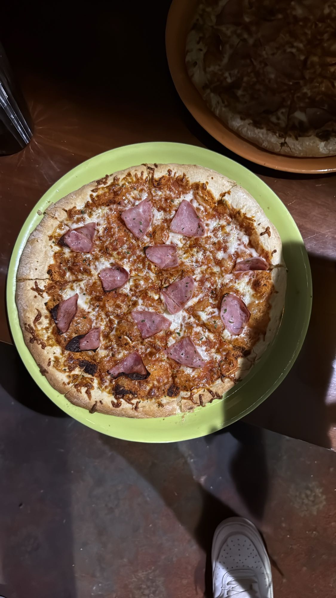 Pizza de jamón