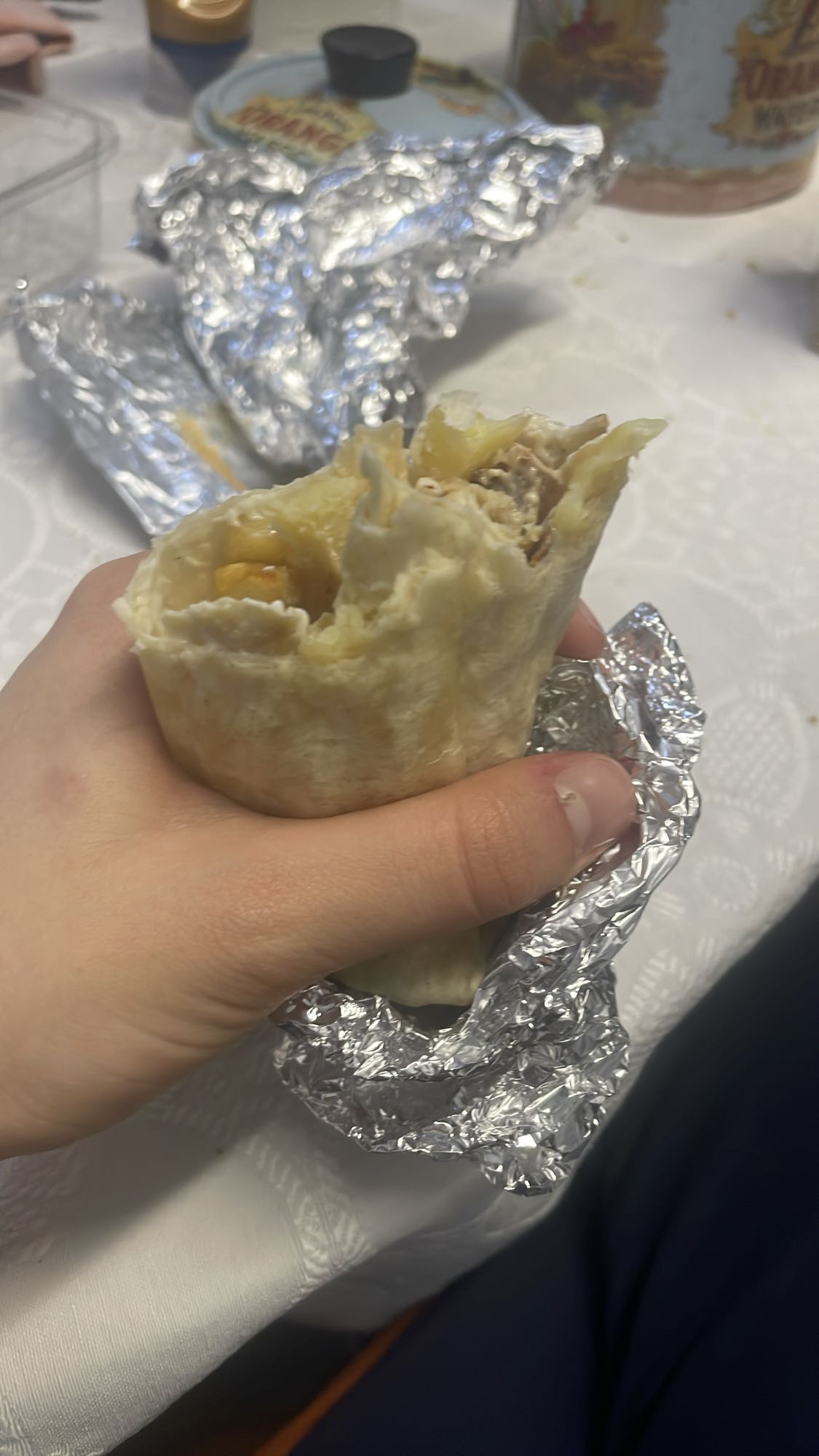 Burrito de carne