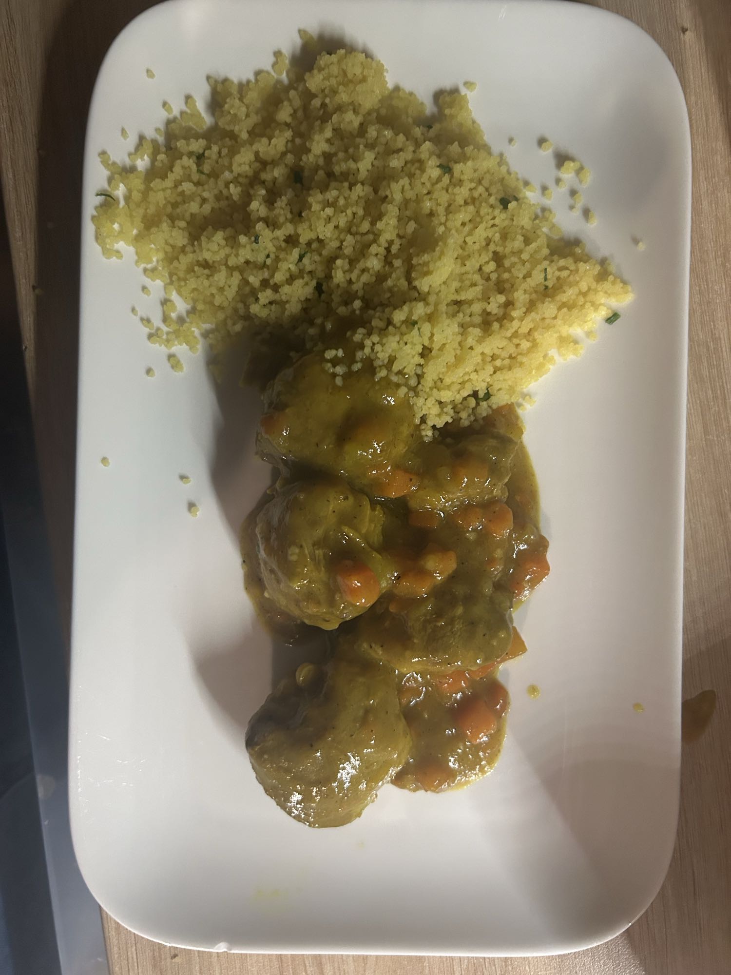 Boulettes de viande au couscous
