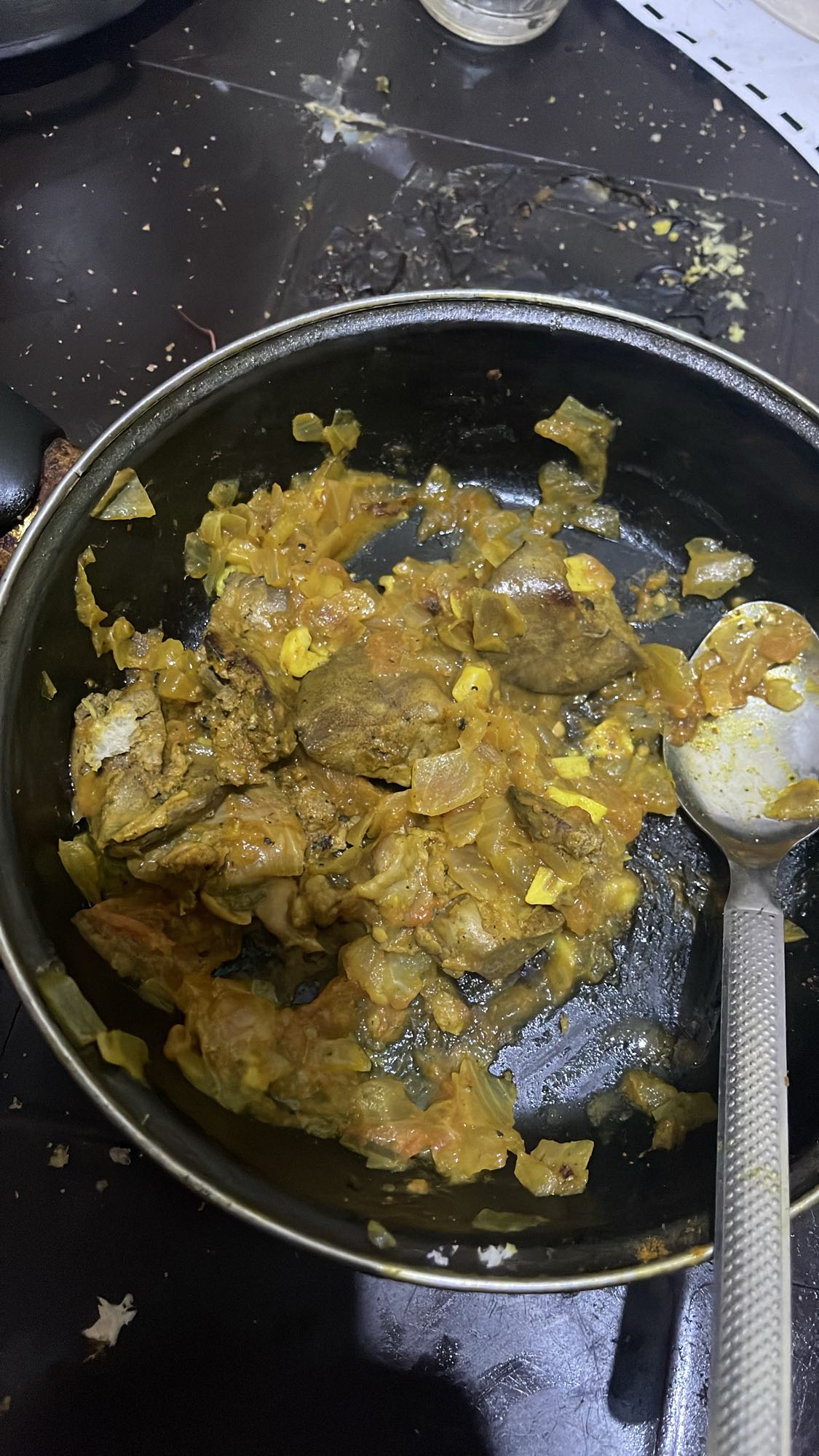 Liver and Cabbage Stew