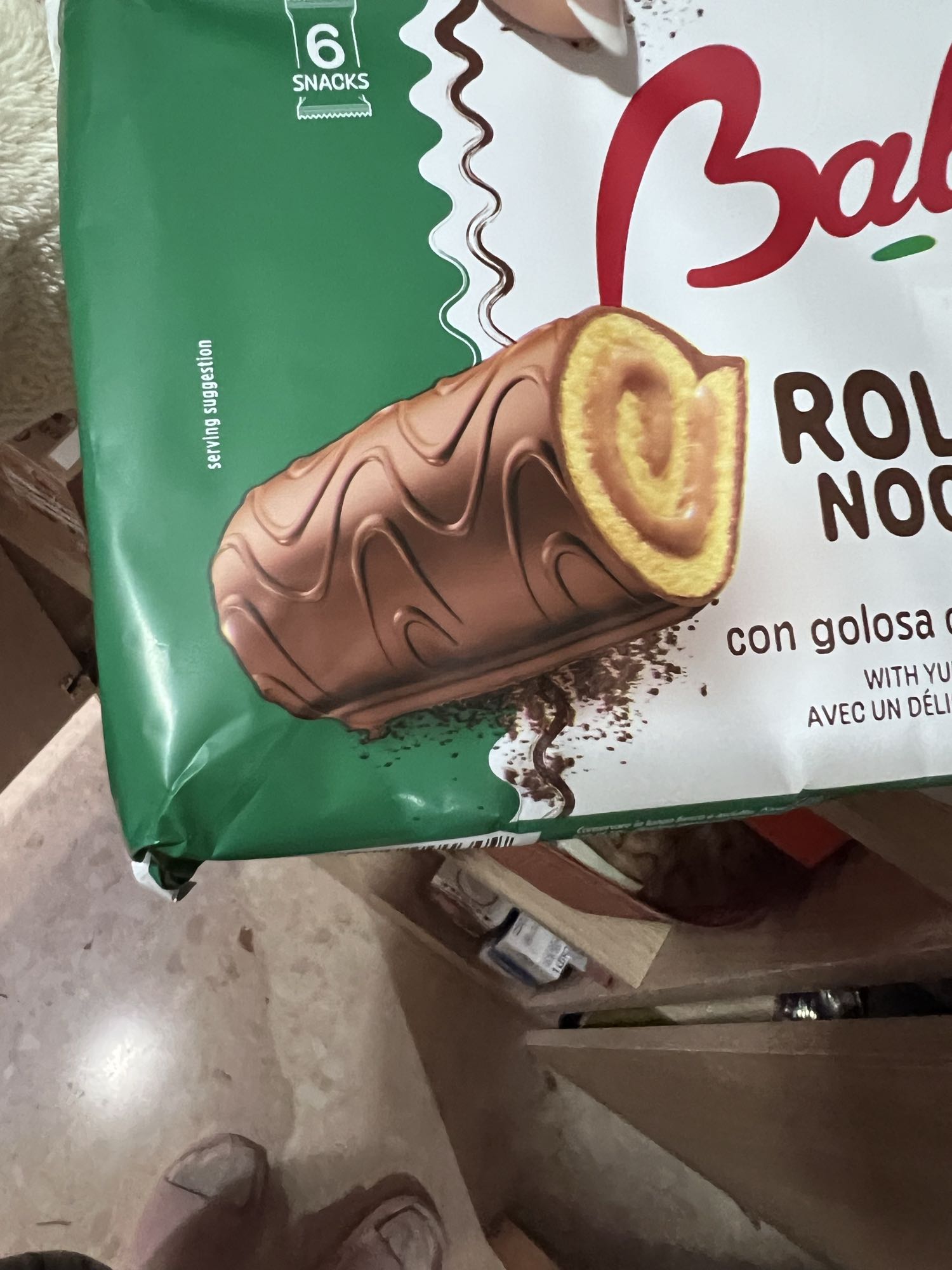 Rollo de chocolate