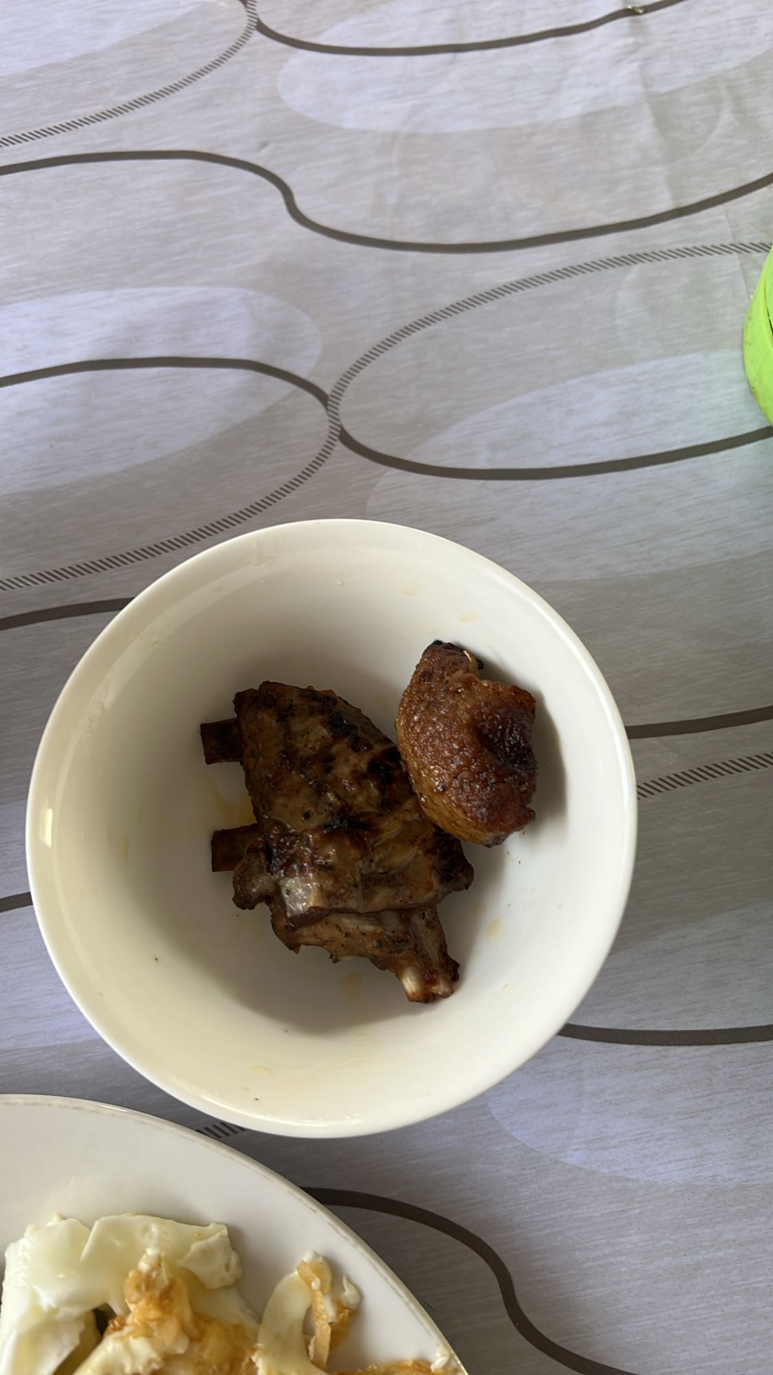 Жареные ребрышки