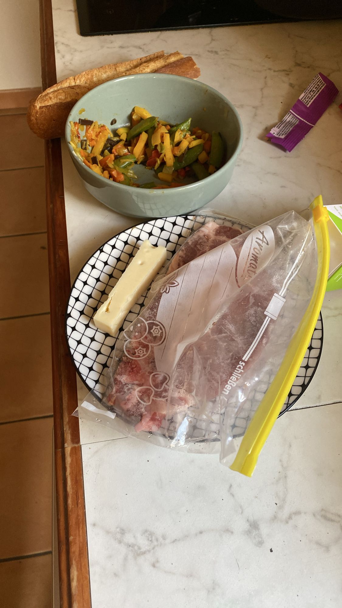 Repas équilibré maison