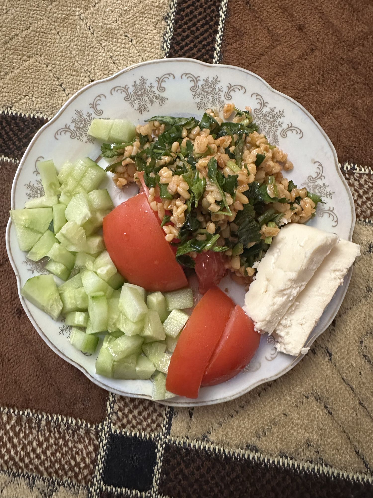 Vegetable Bulgur Salad