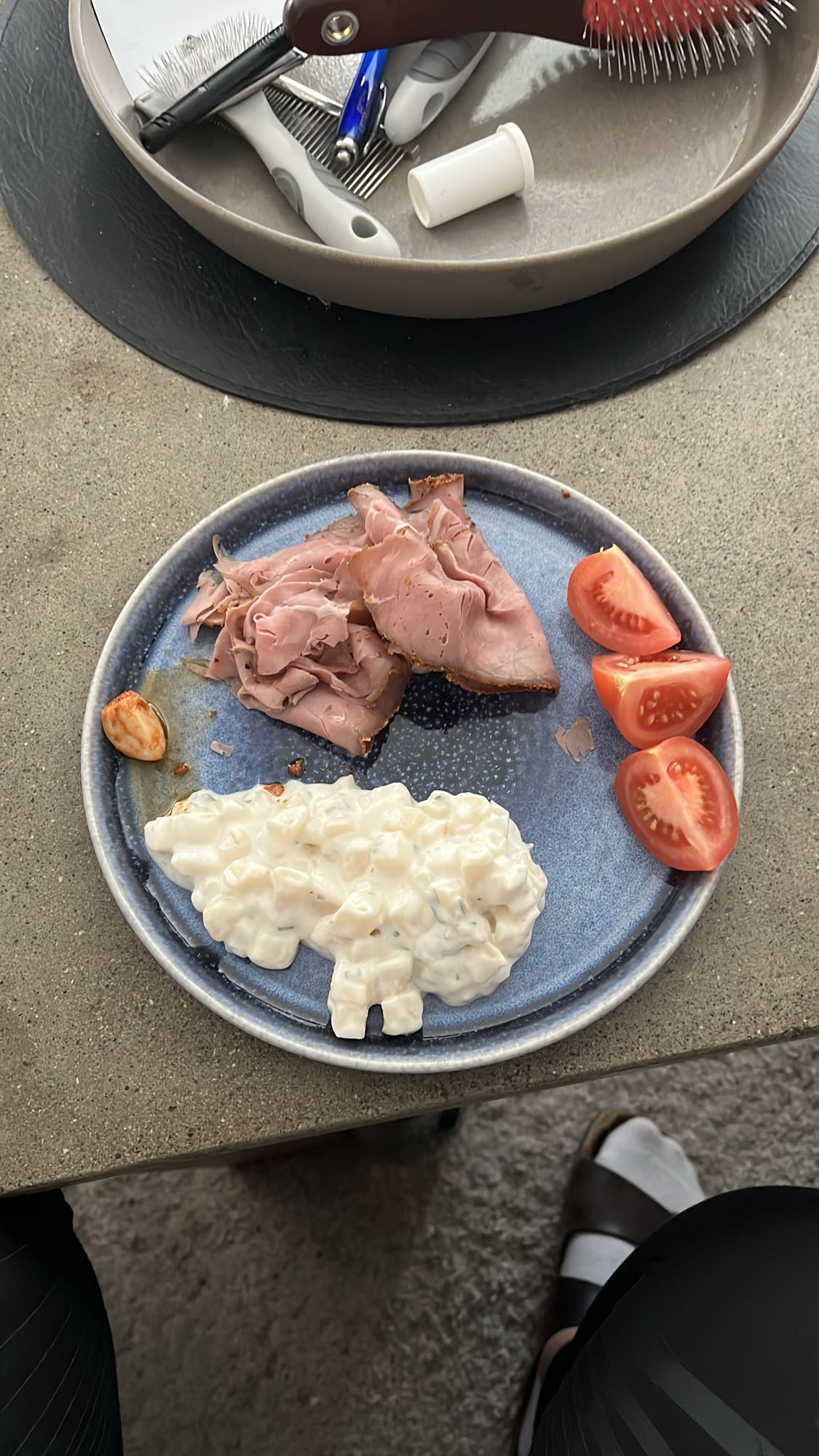 Rostbiff med potatissallad